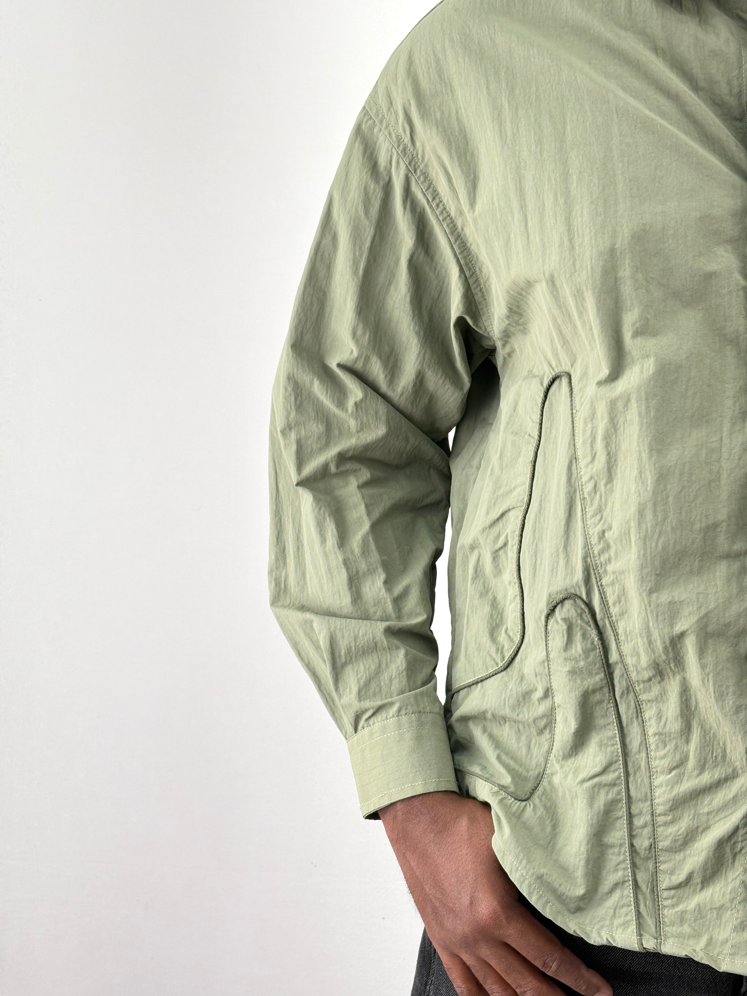 Green Oversized Shirt