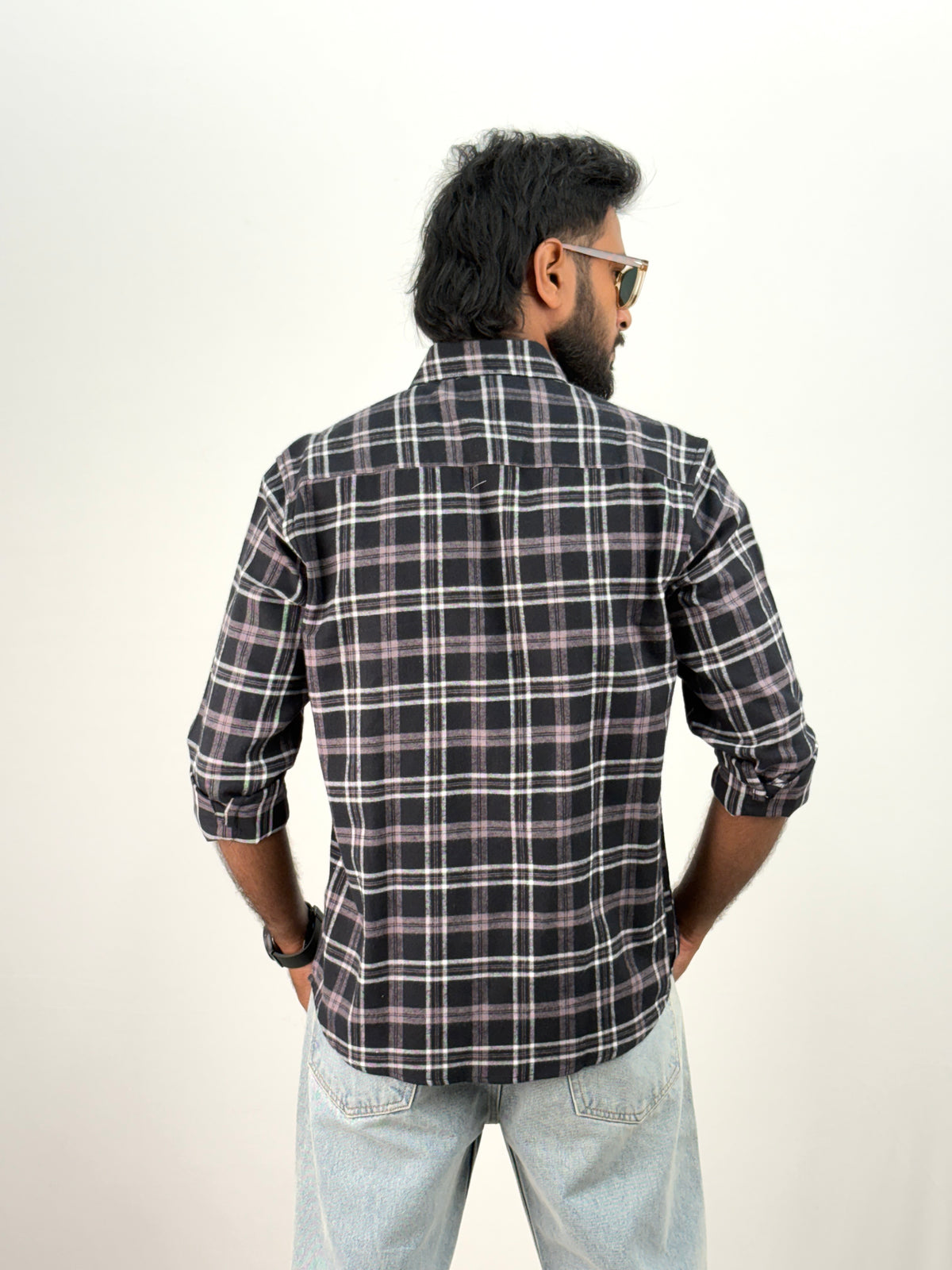 Black Flannel Shirt