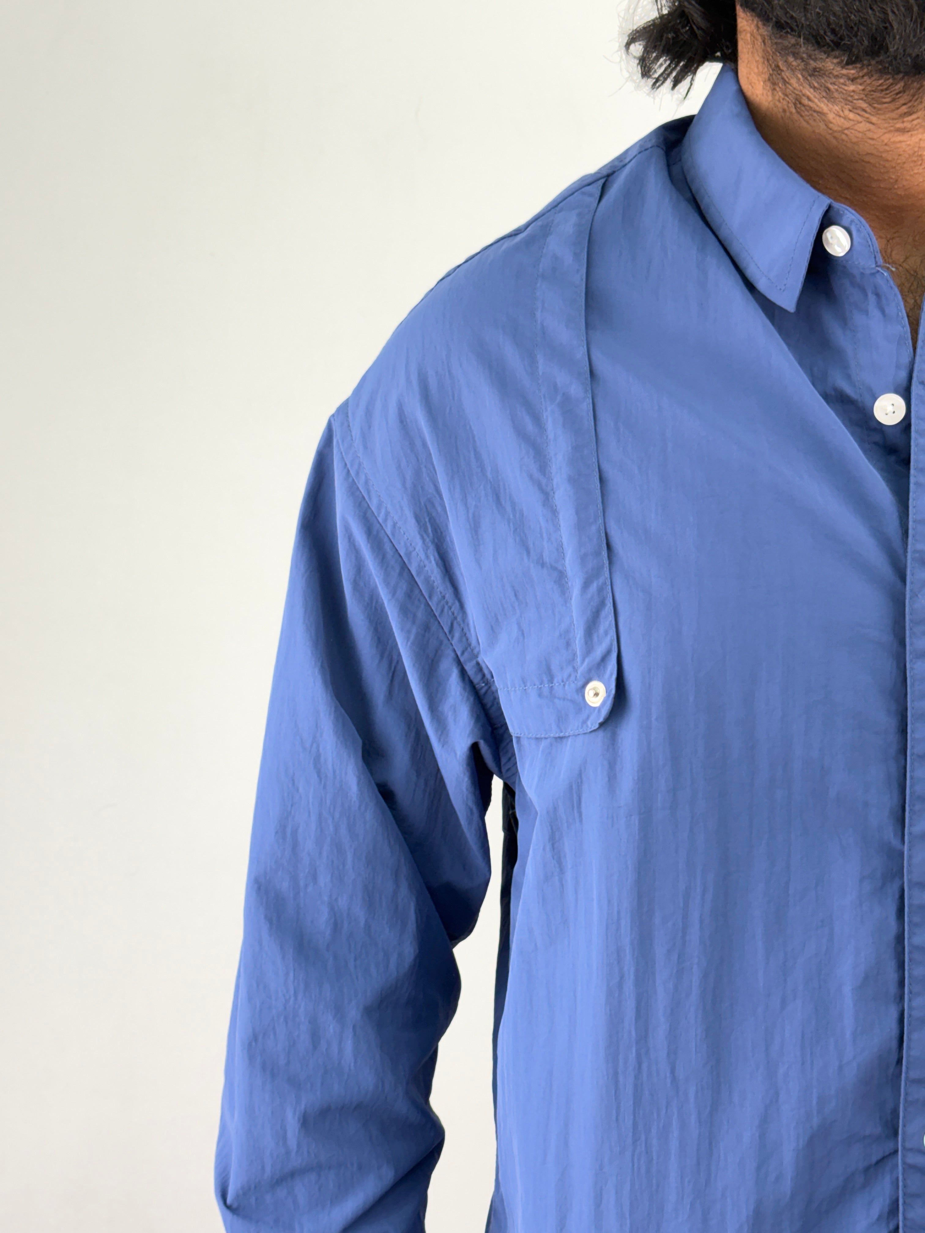 Blue Oversized Shirt