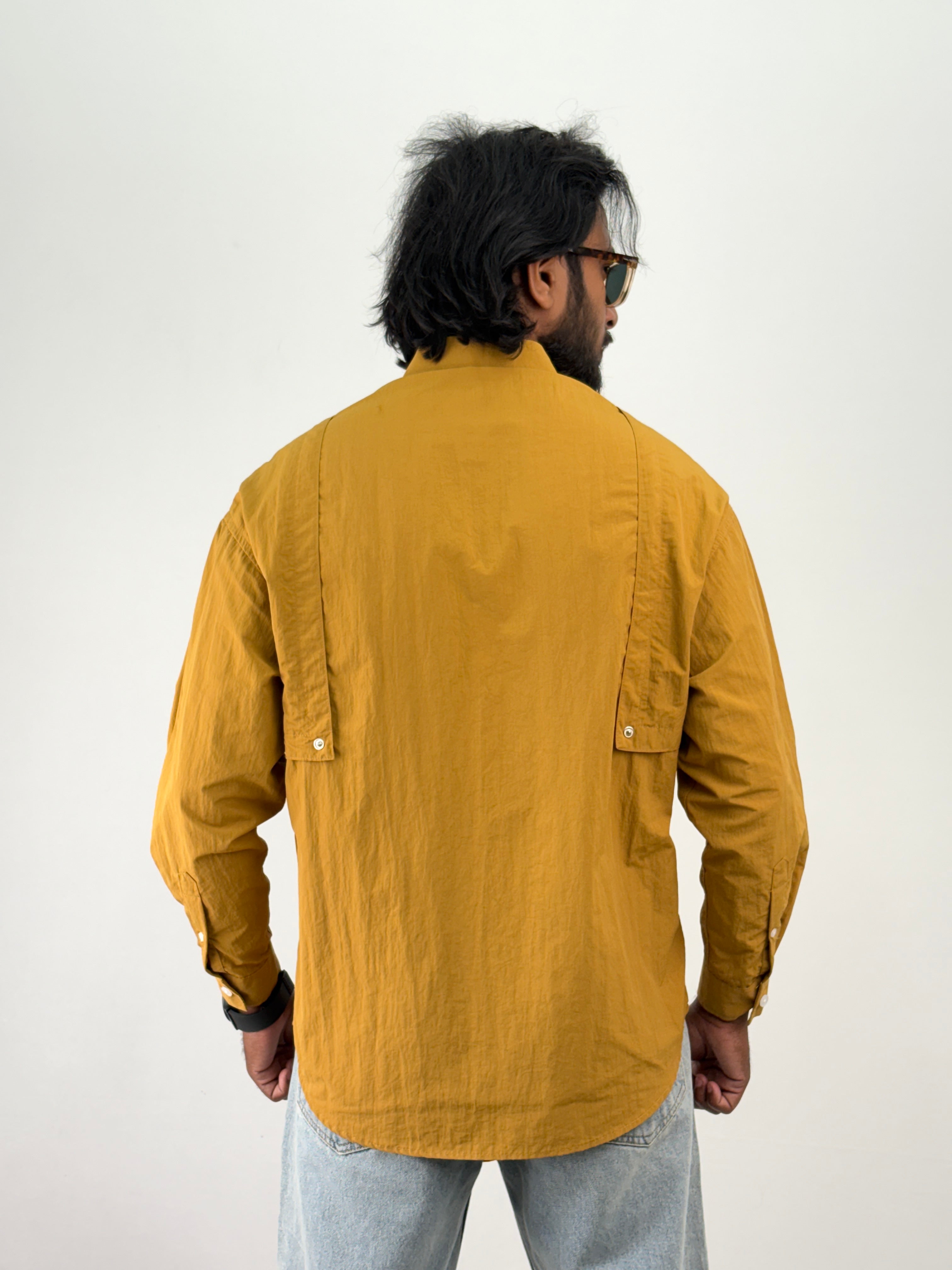 Mustard Oversized Shirt