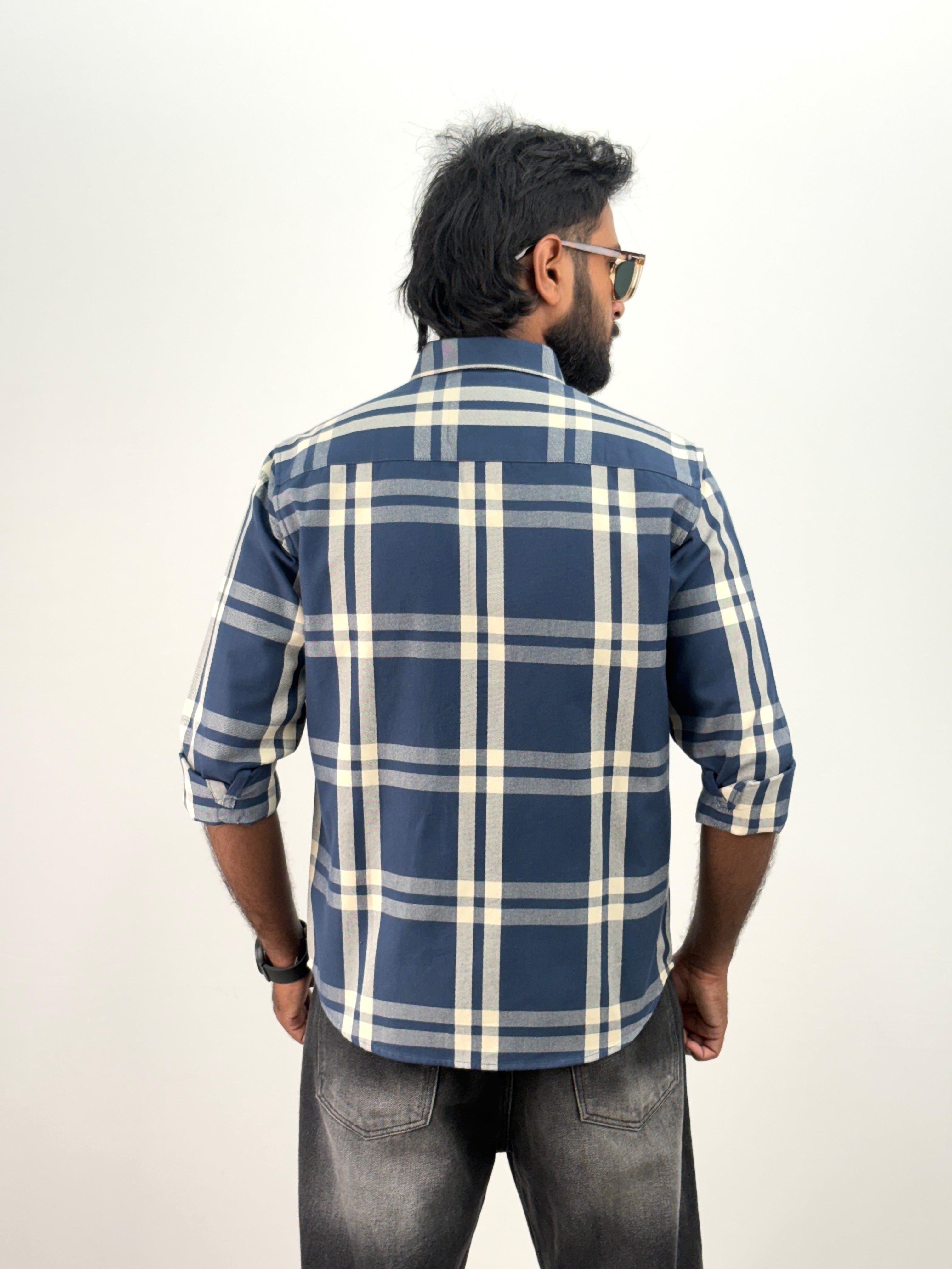 Blue Flannel Shirt