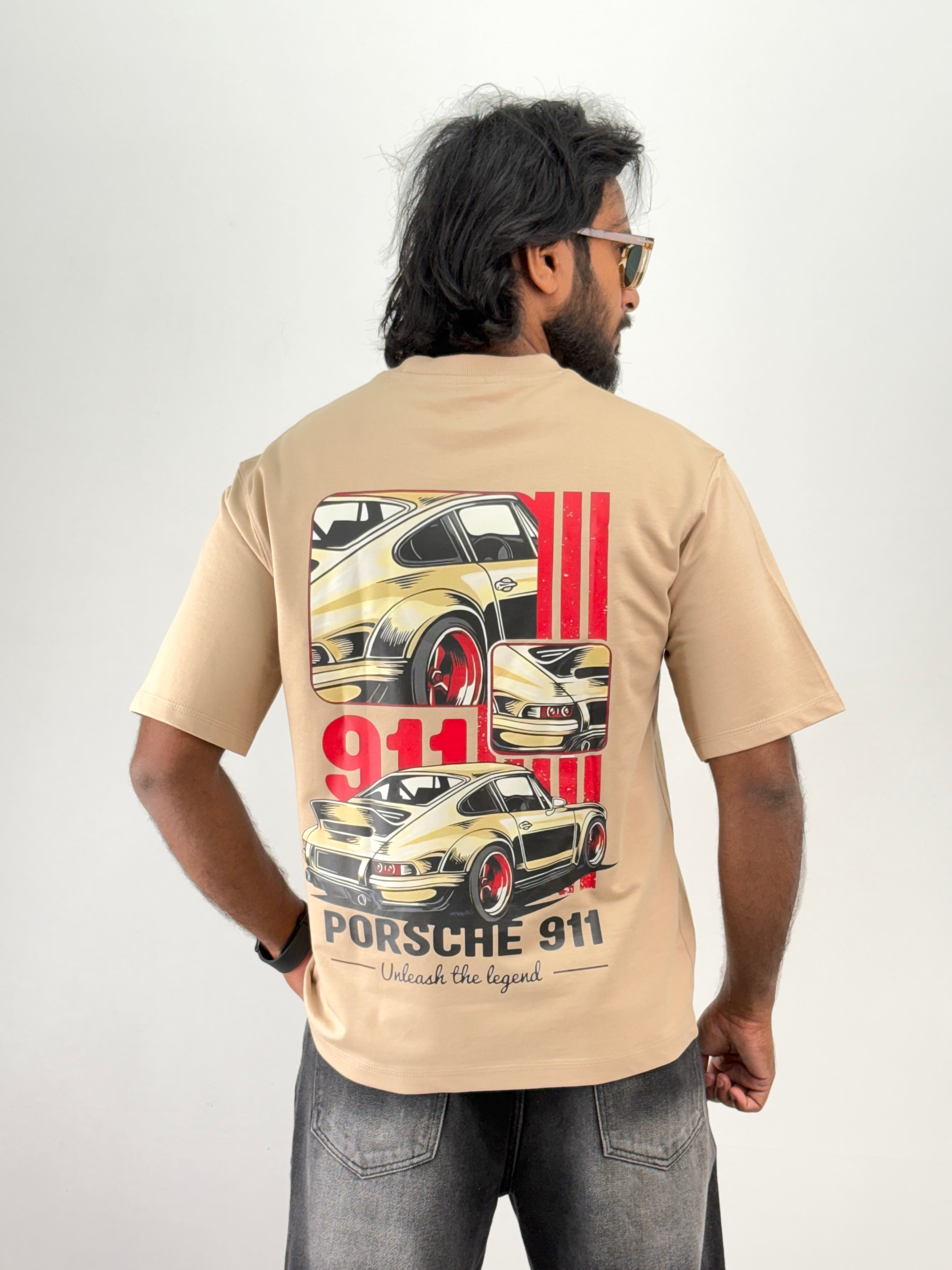 2 Beige Oversized T-Shirt