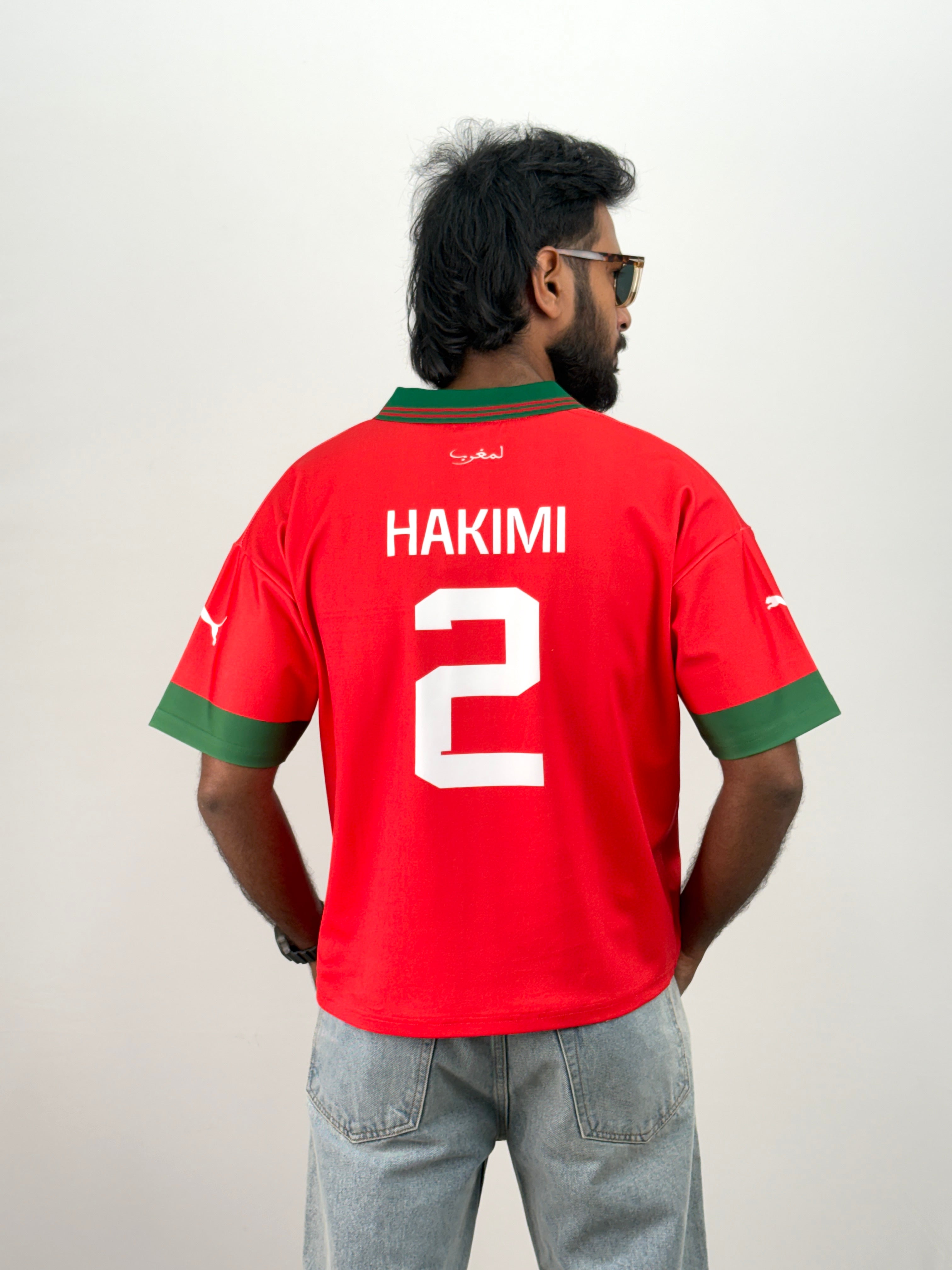 Morocco IMP Collared Football Jersey