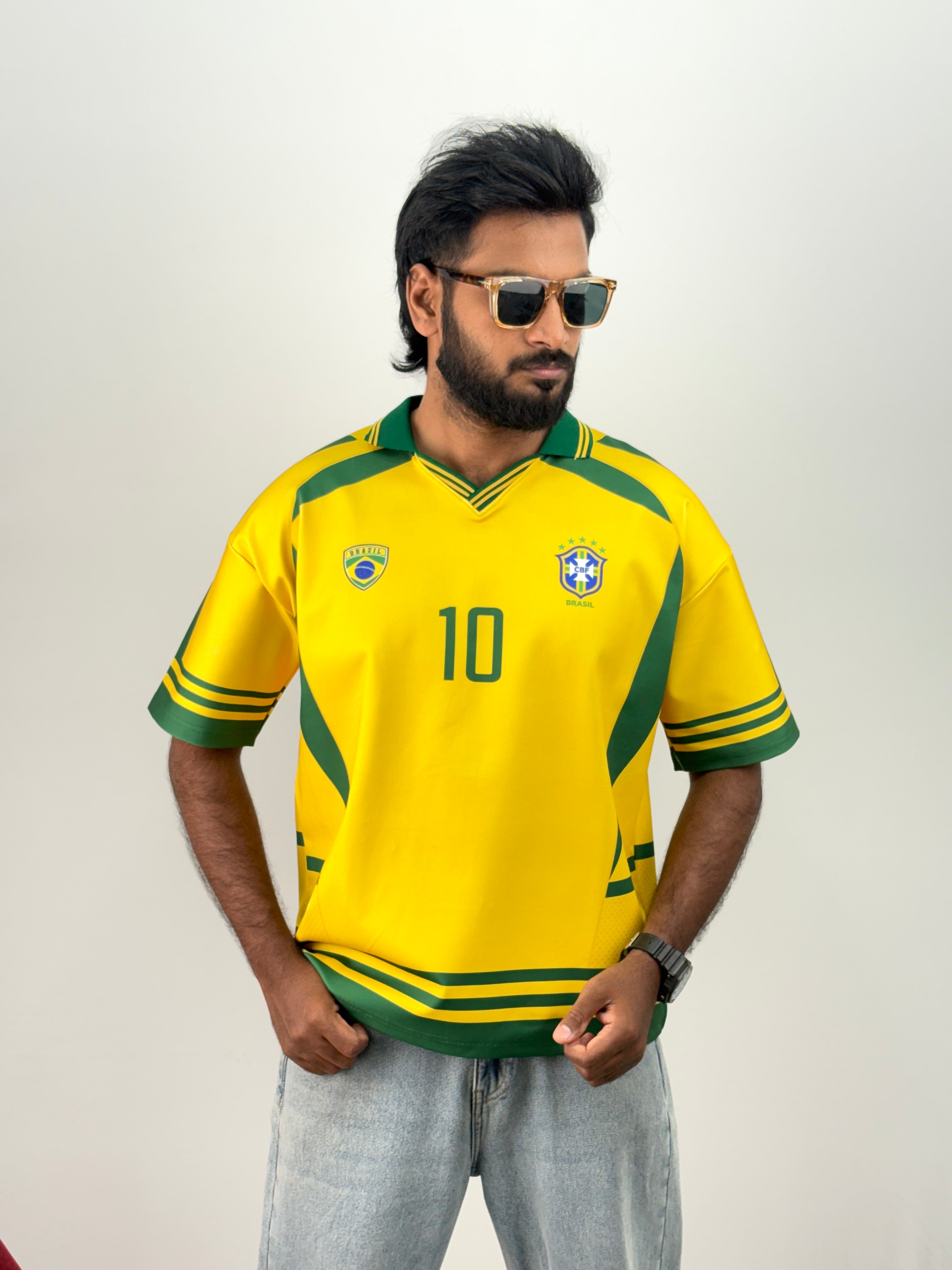 Brasil IMP Collared Football Jersey