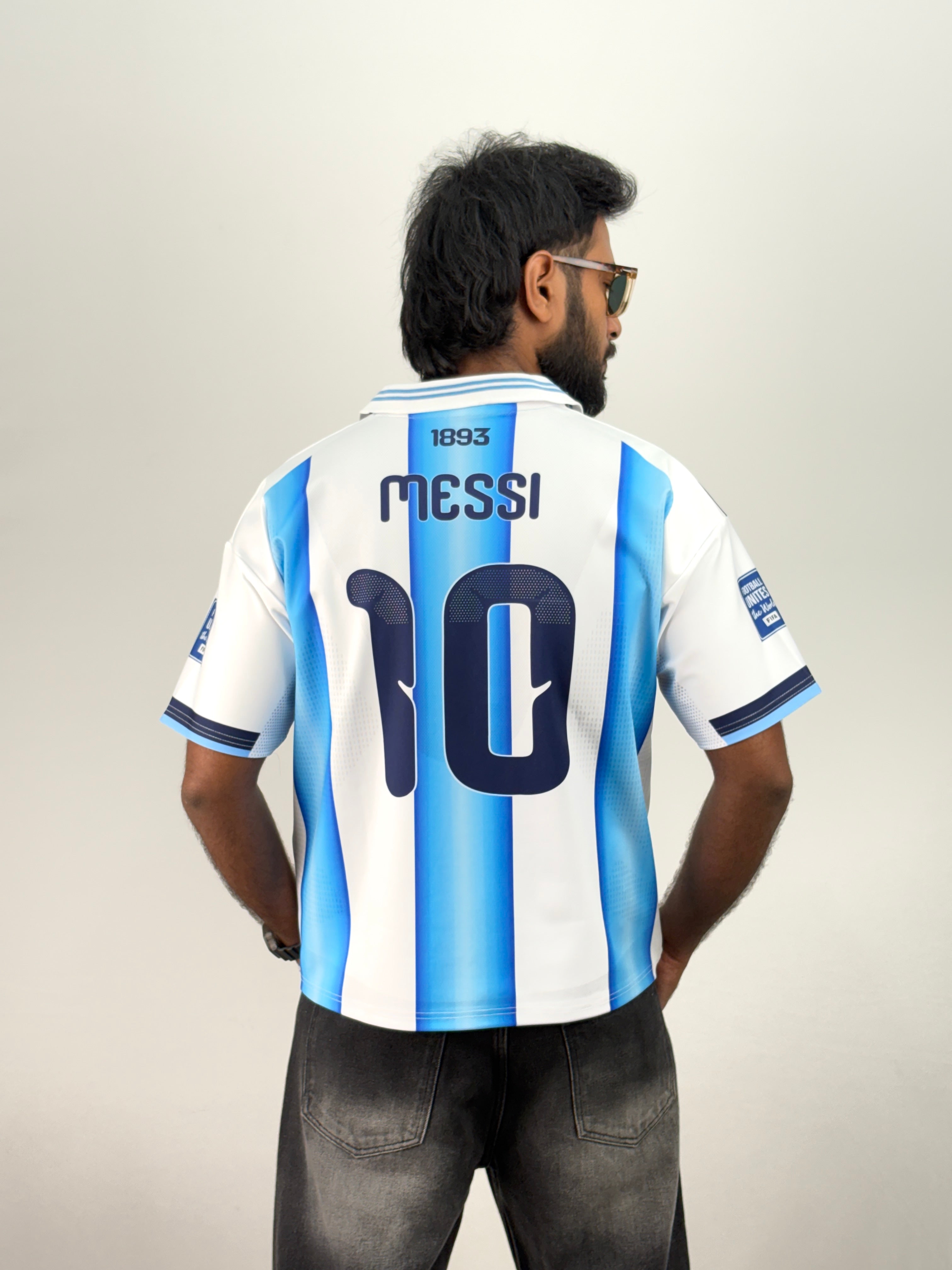 Argentina IMP Collared Football Jersey