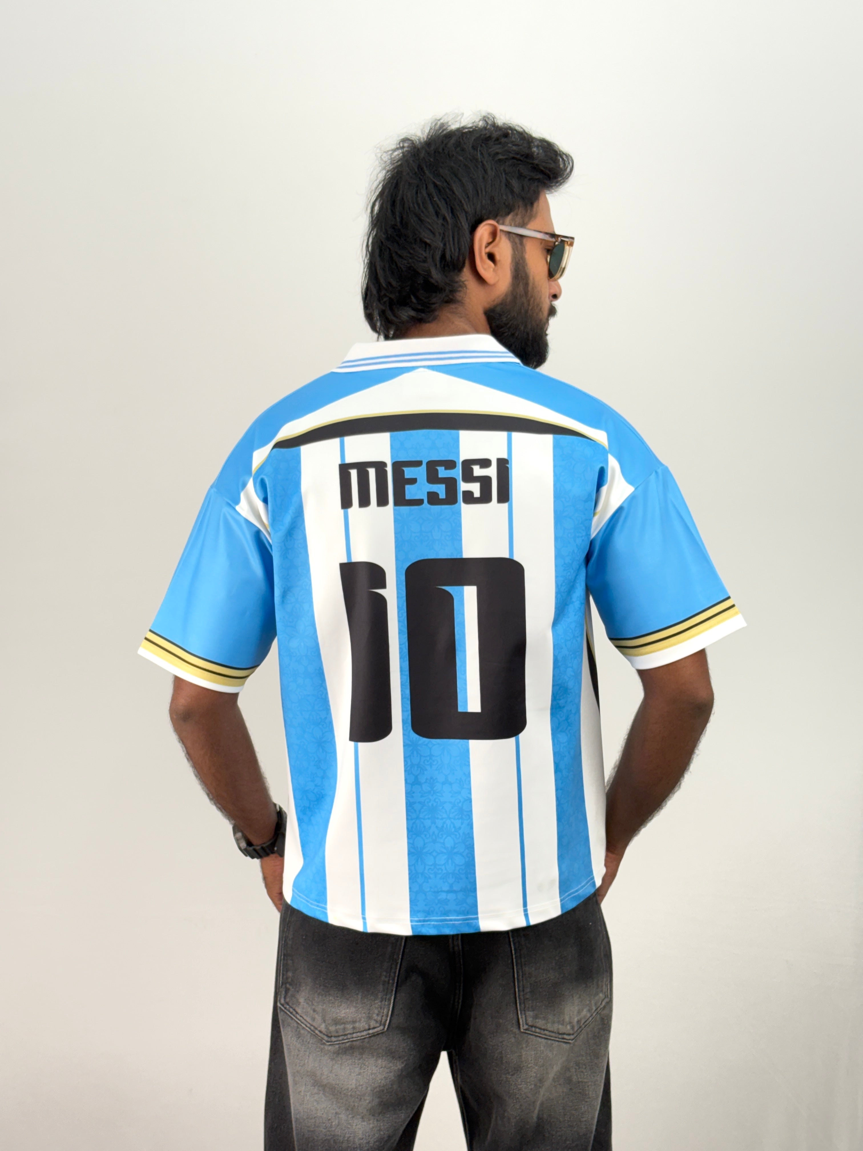 Messi IMP Collared Football Jersey