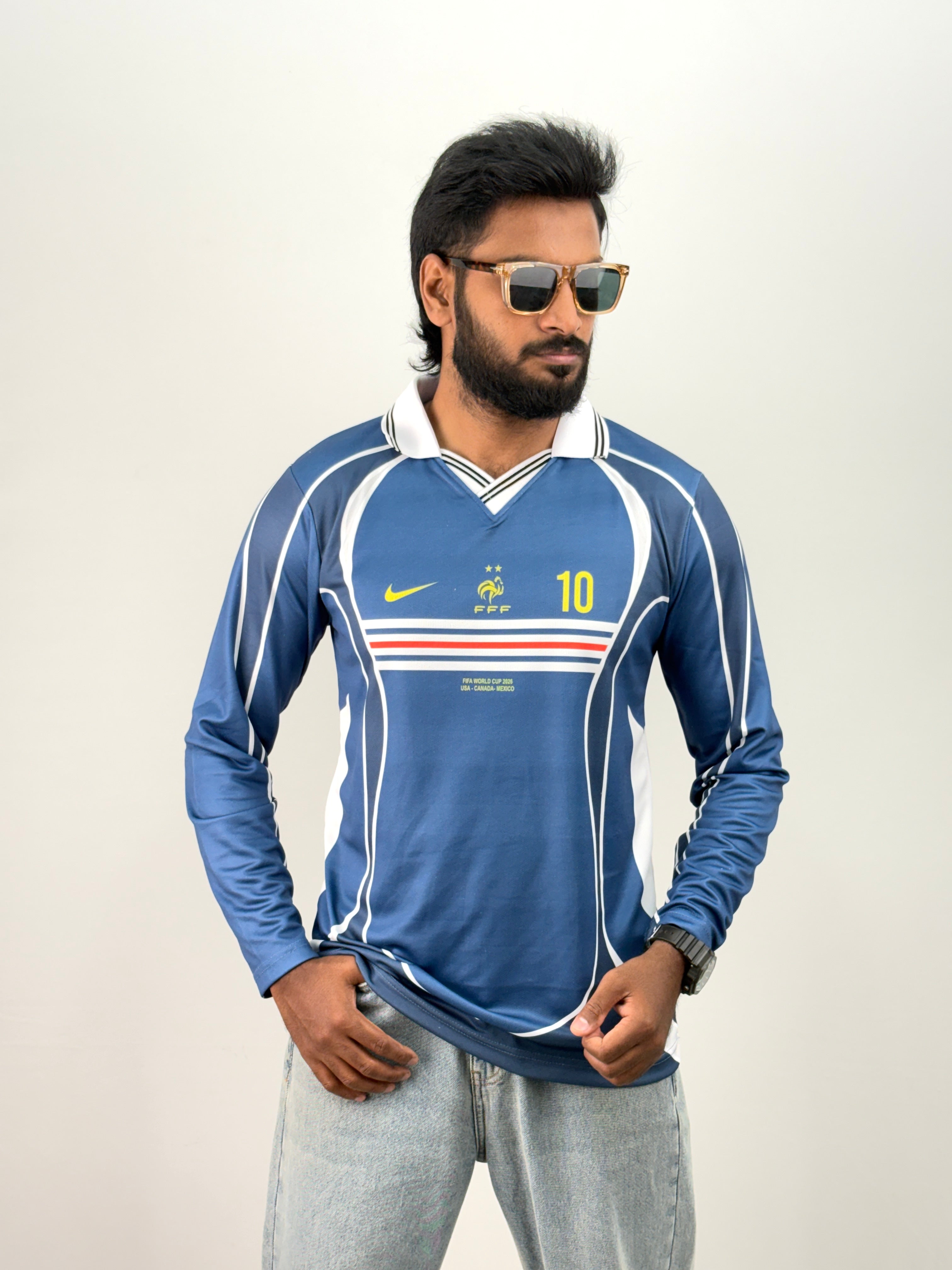 Zidane Full Sleeve Football Jersey