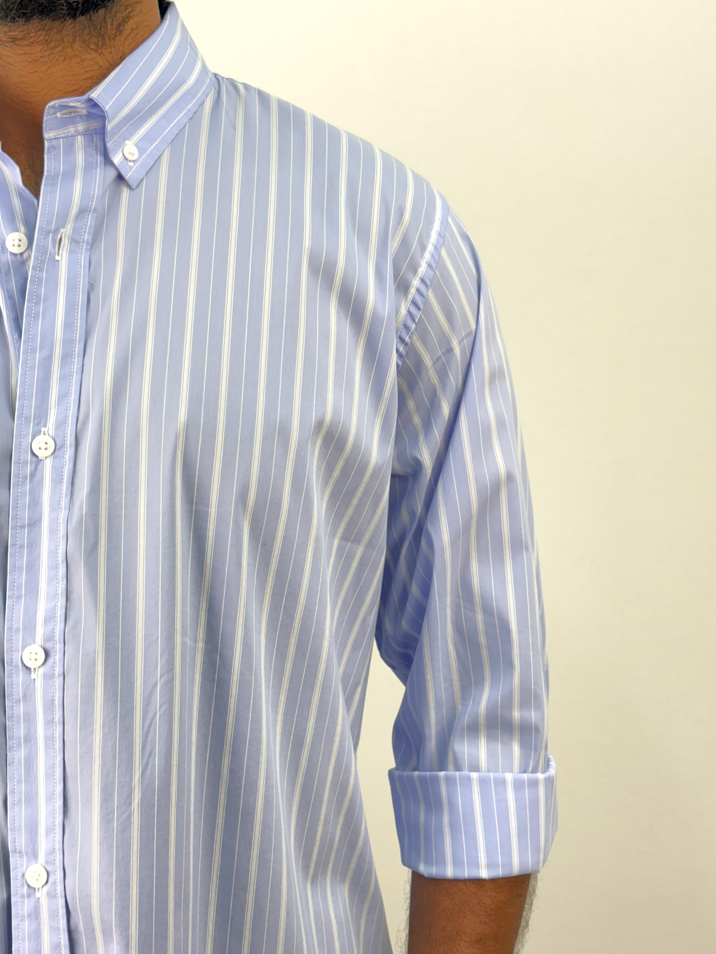 Sky Blue Stripe Shirt
