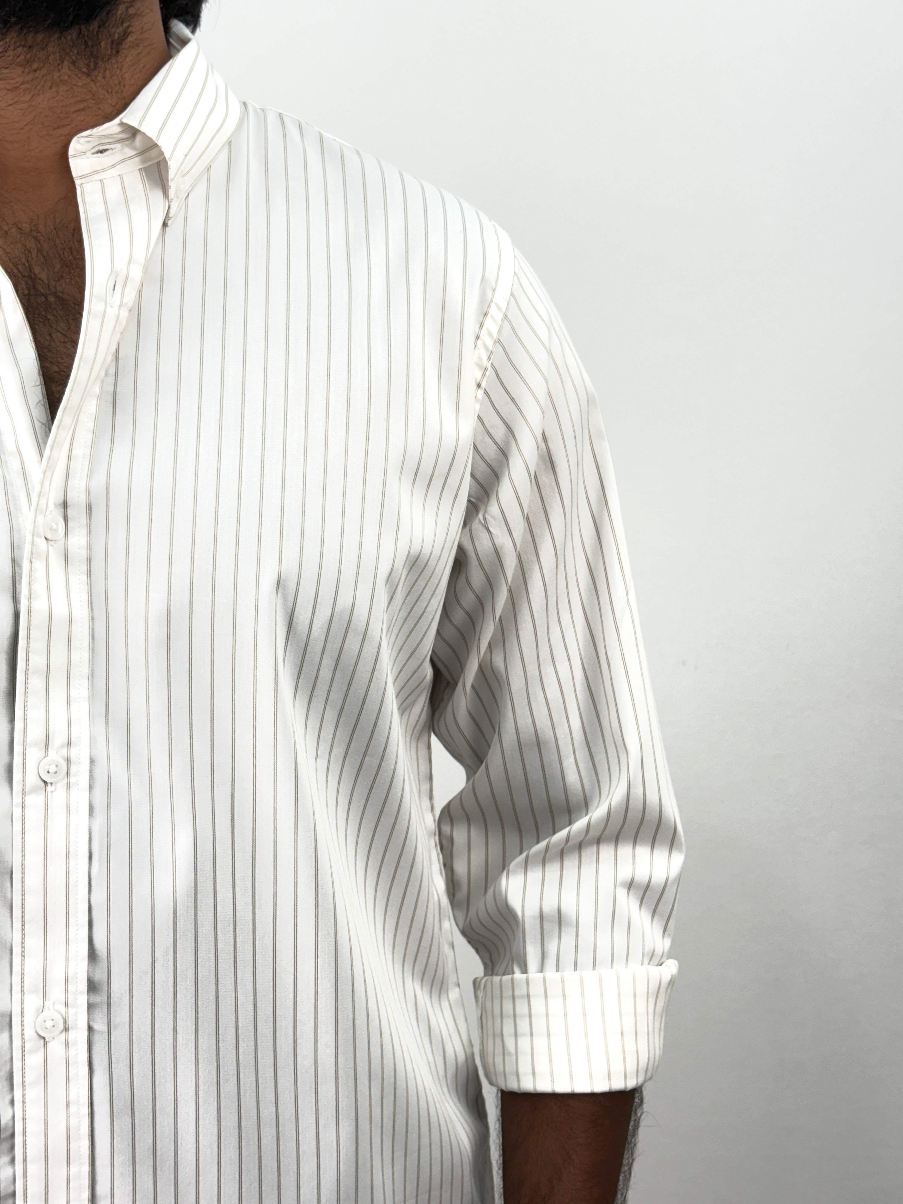 White Stripe Shirt