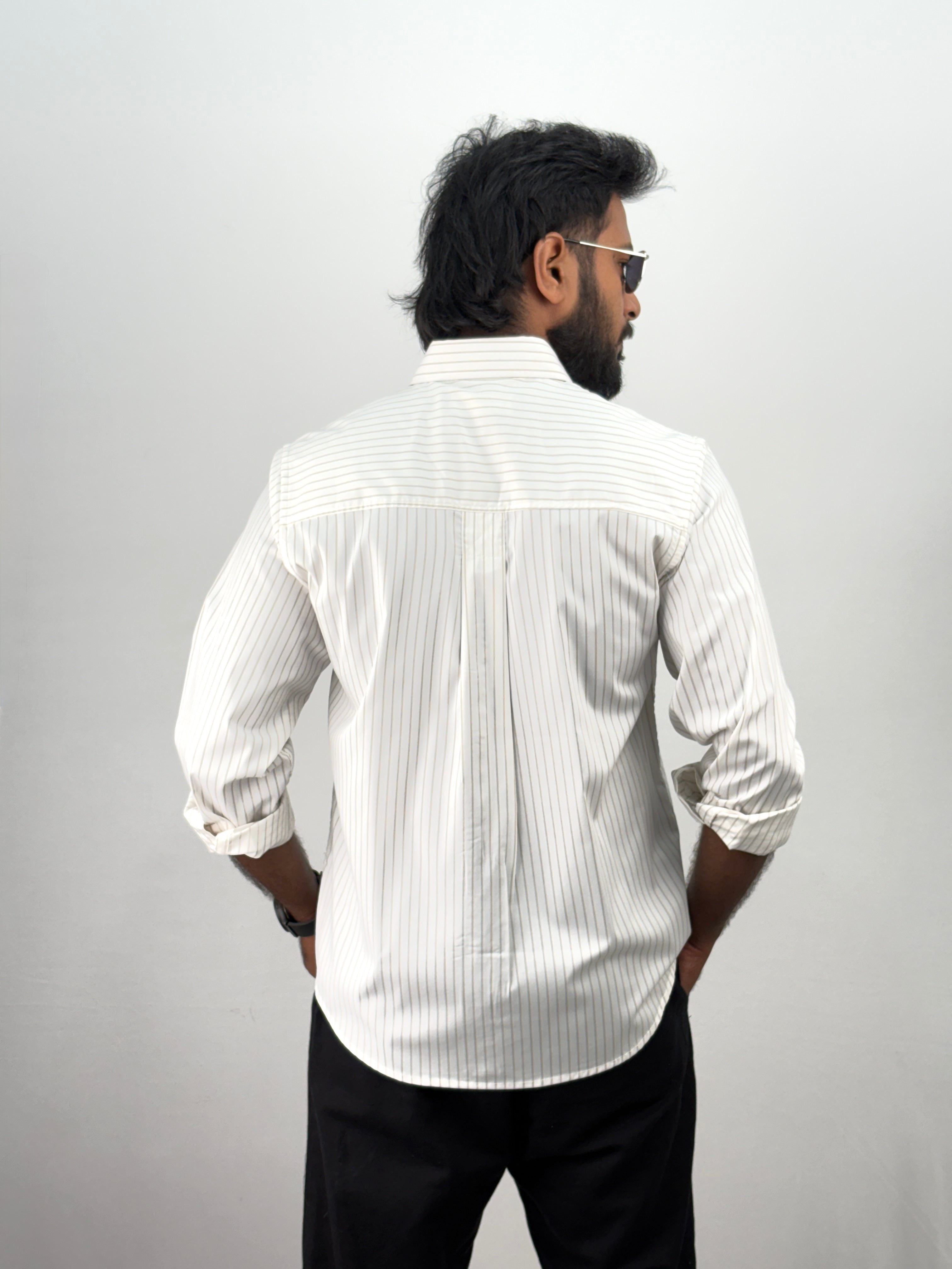 White Stripe Shirt