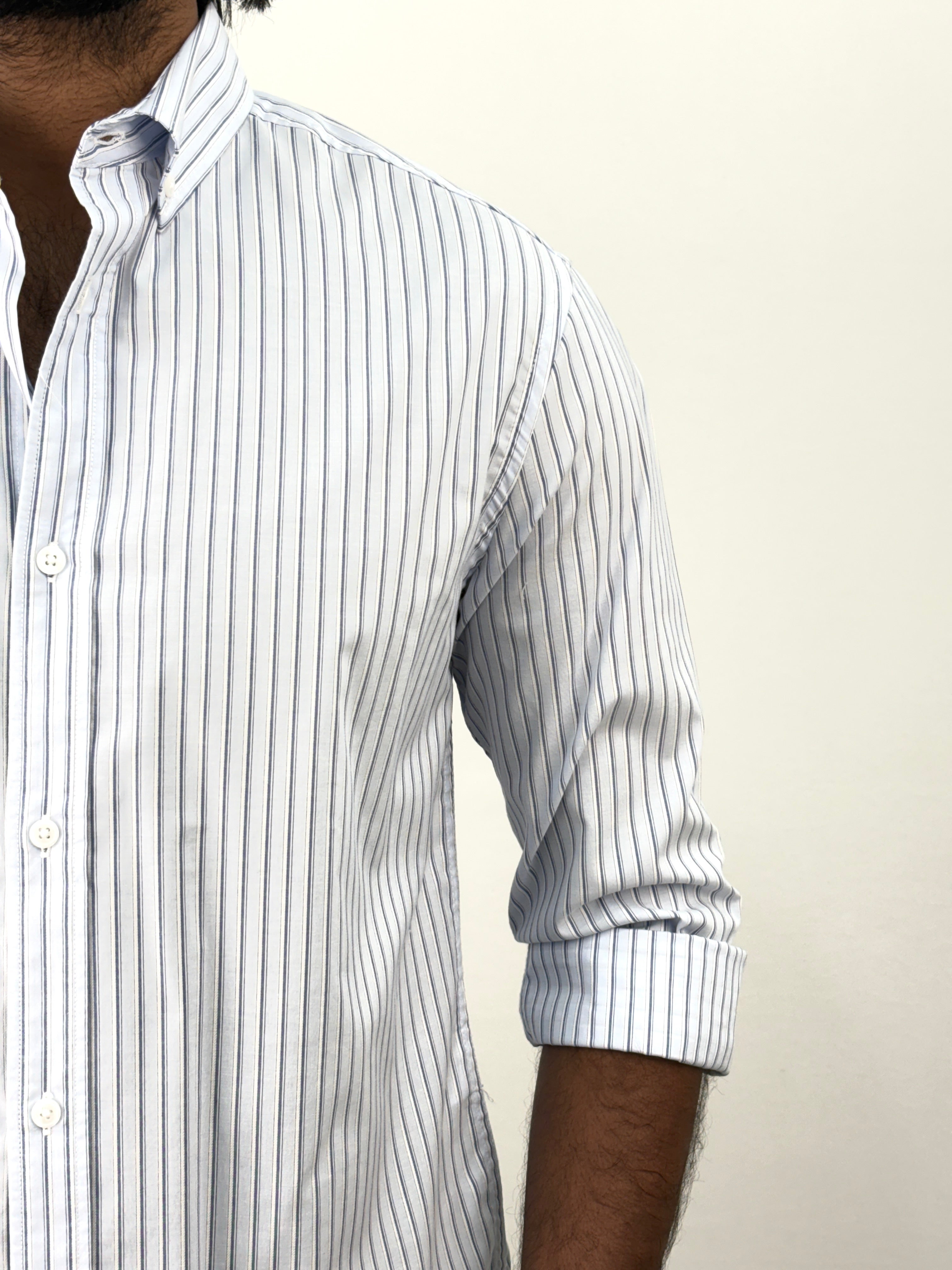 Light Blue Stripe Shirt
