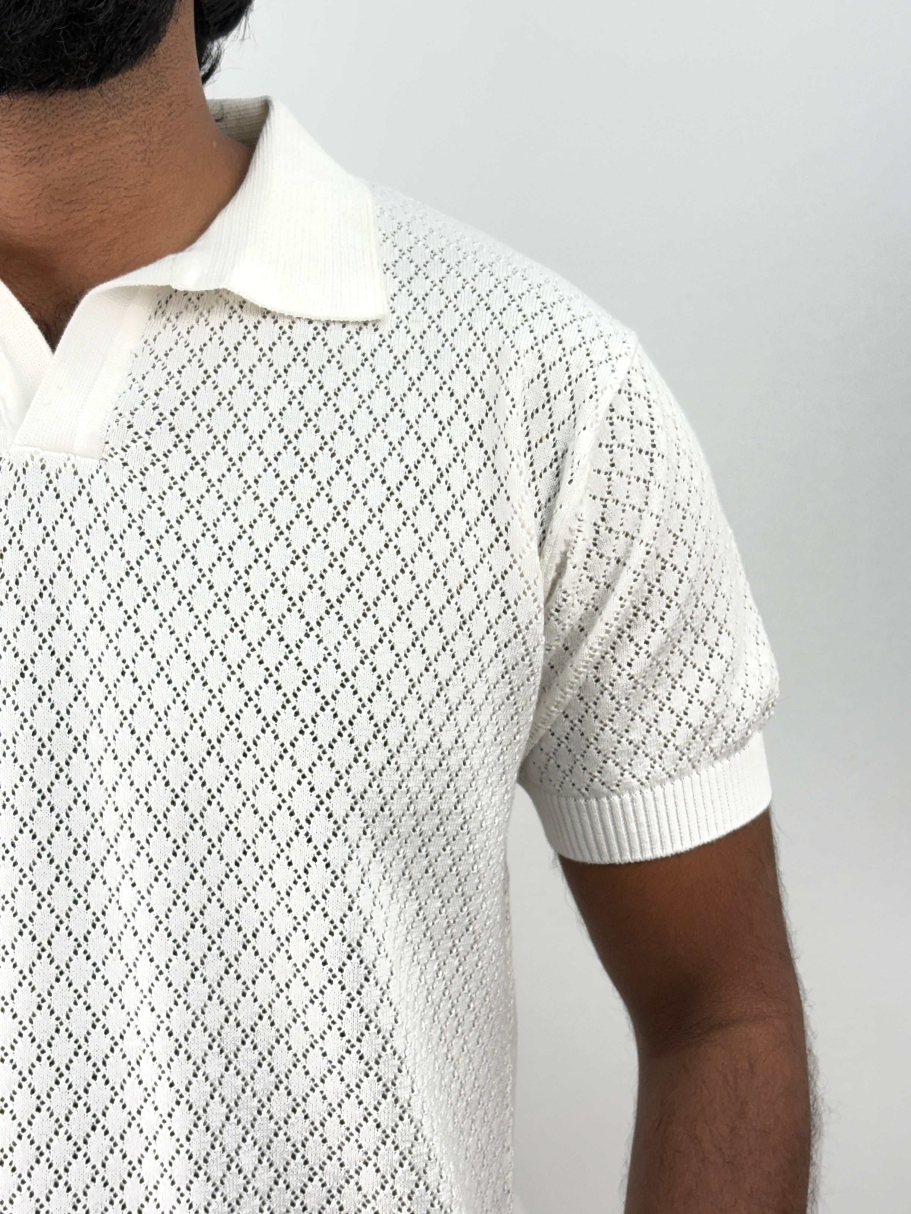 White Polo T-Shirt