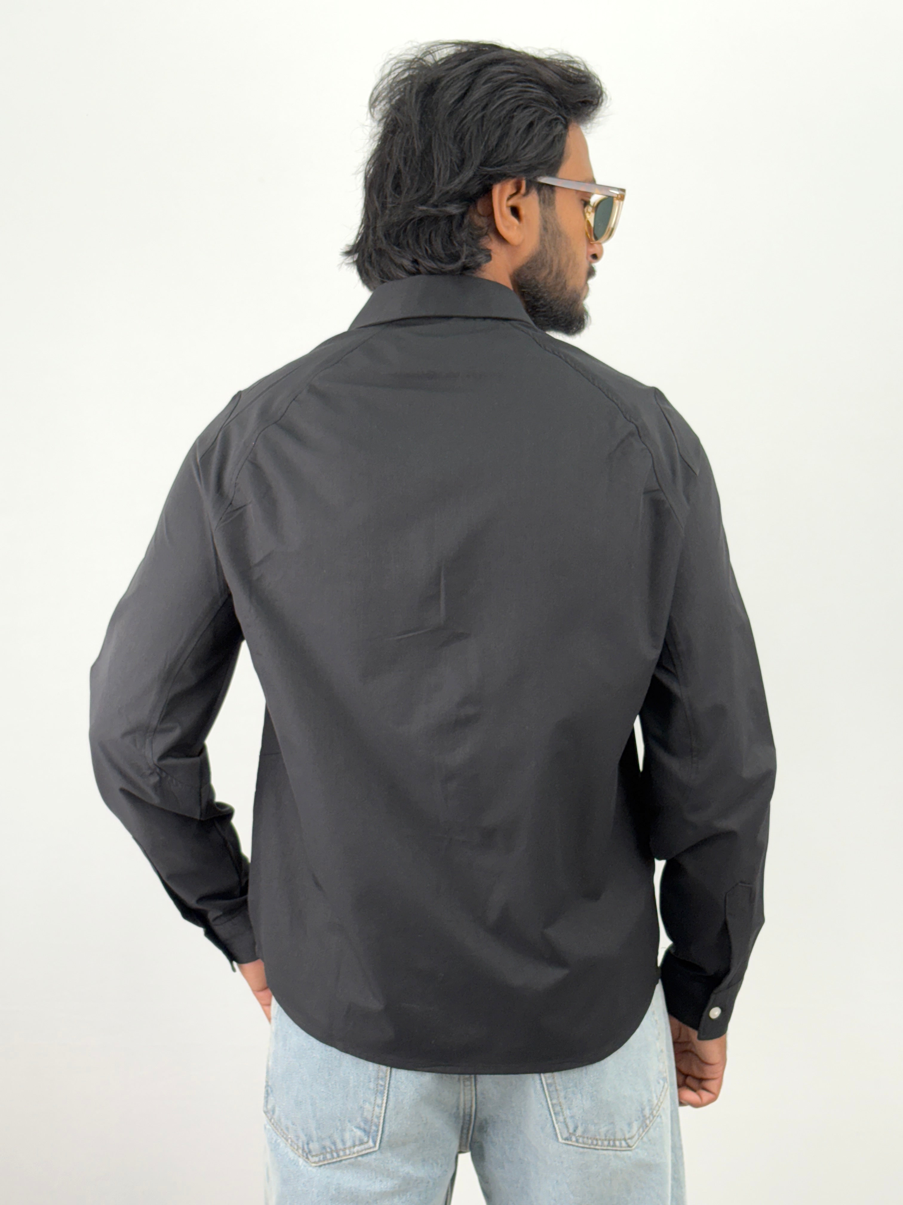 Black Oversized Shirt