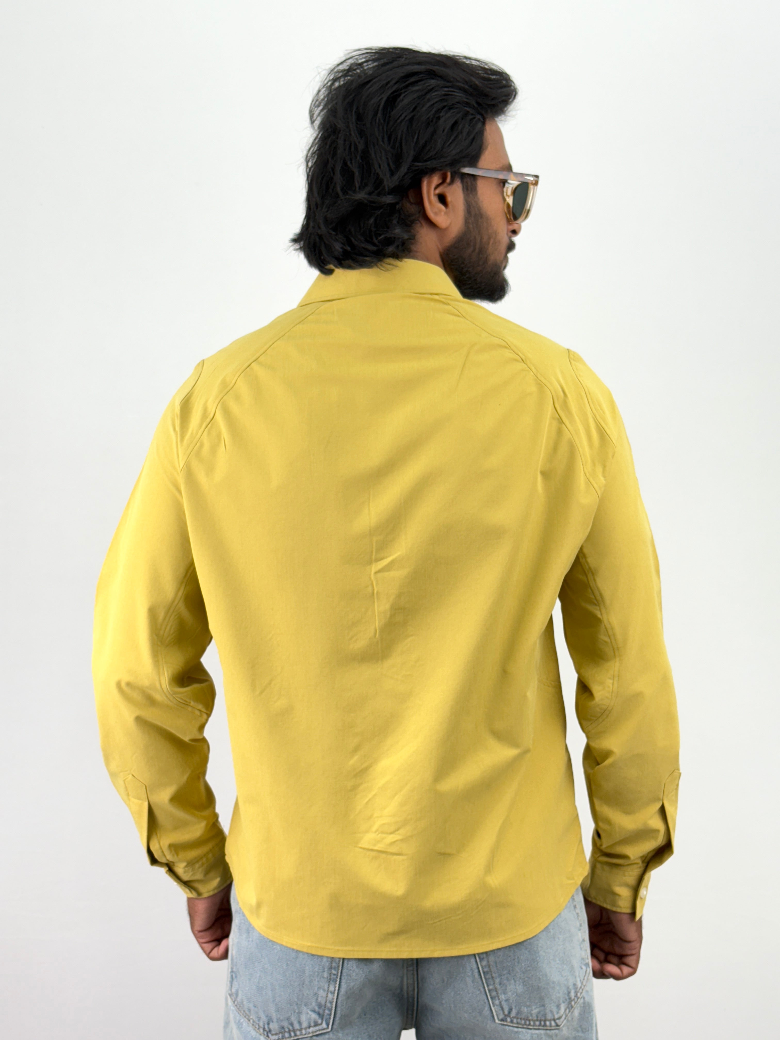Yellow Oversized Shirt