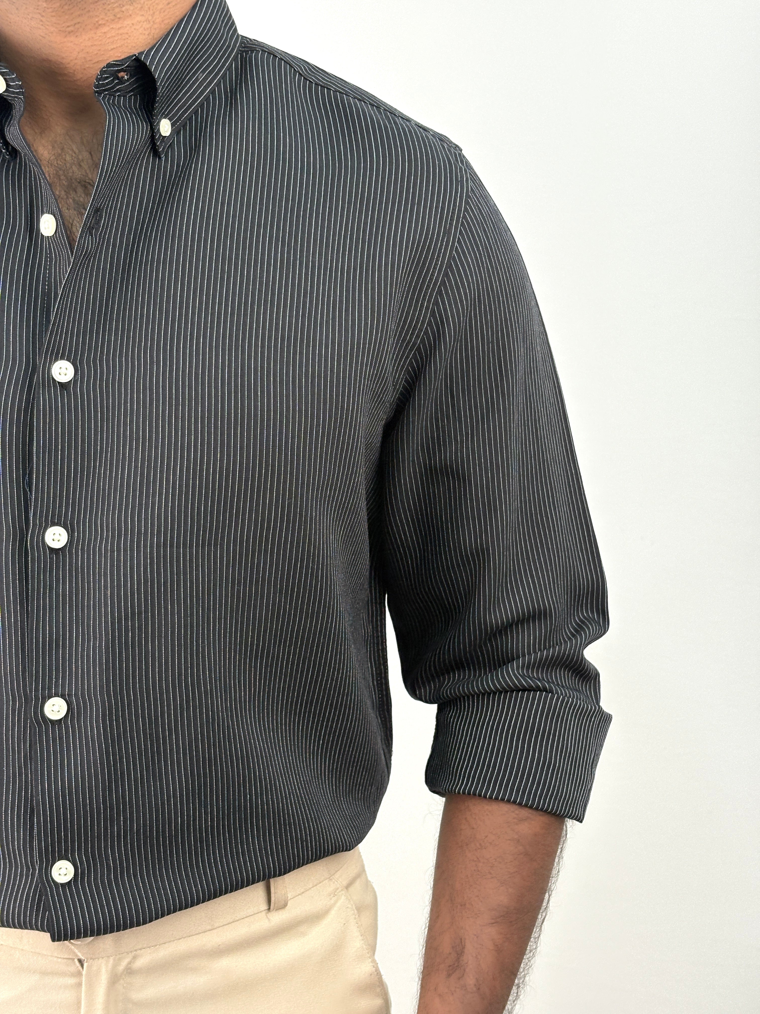 Black Stripe Shirt