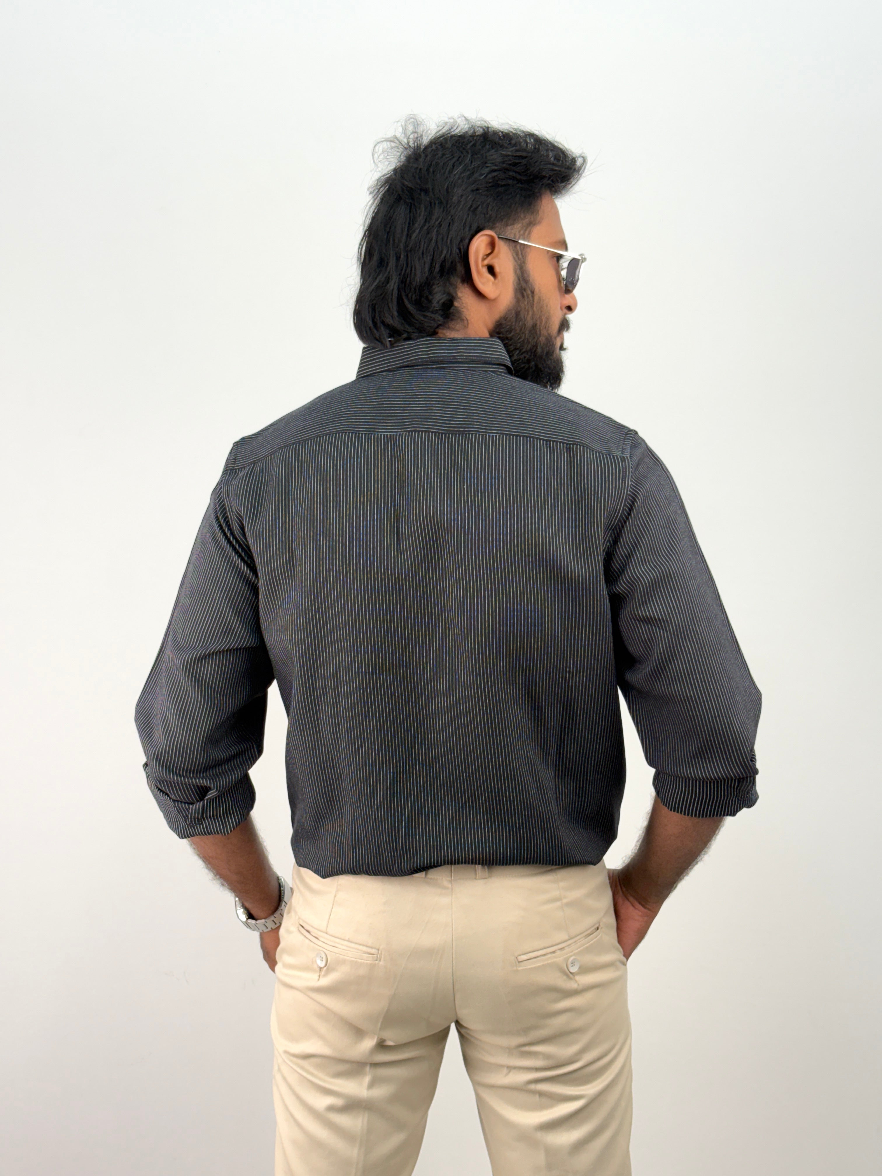 Black Stripe Shirt