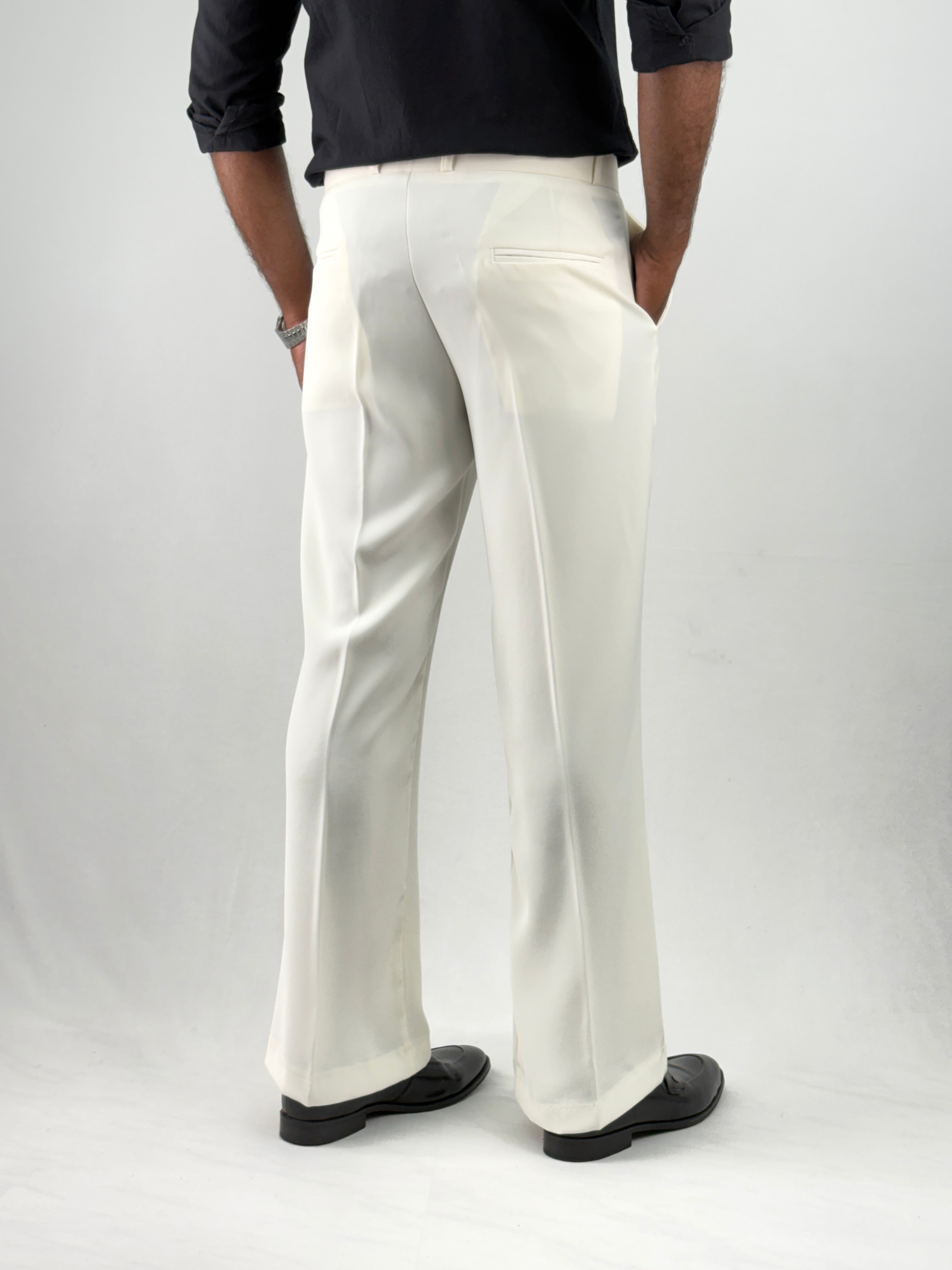 Off White Bootcut Pant