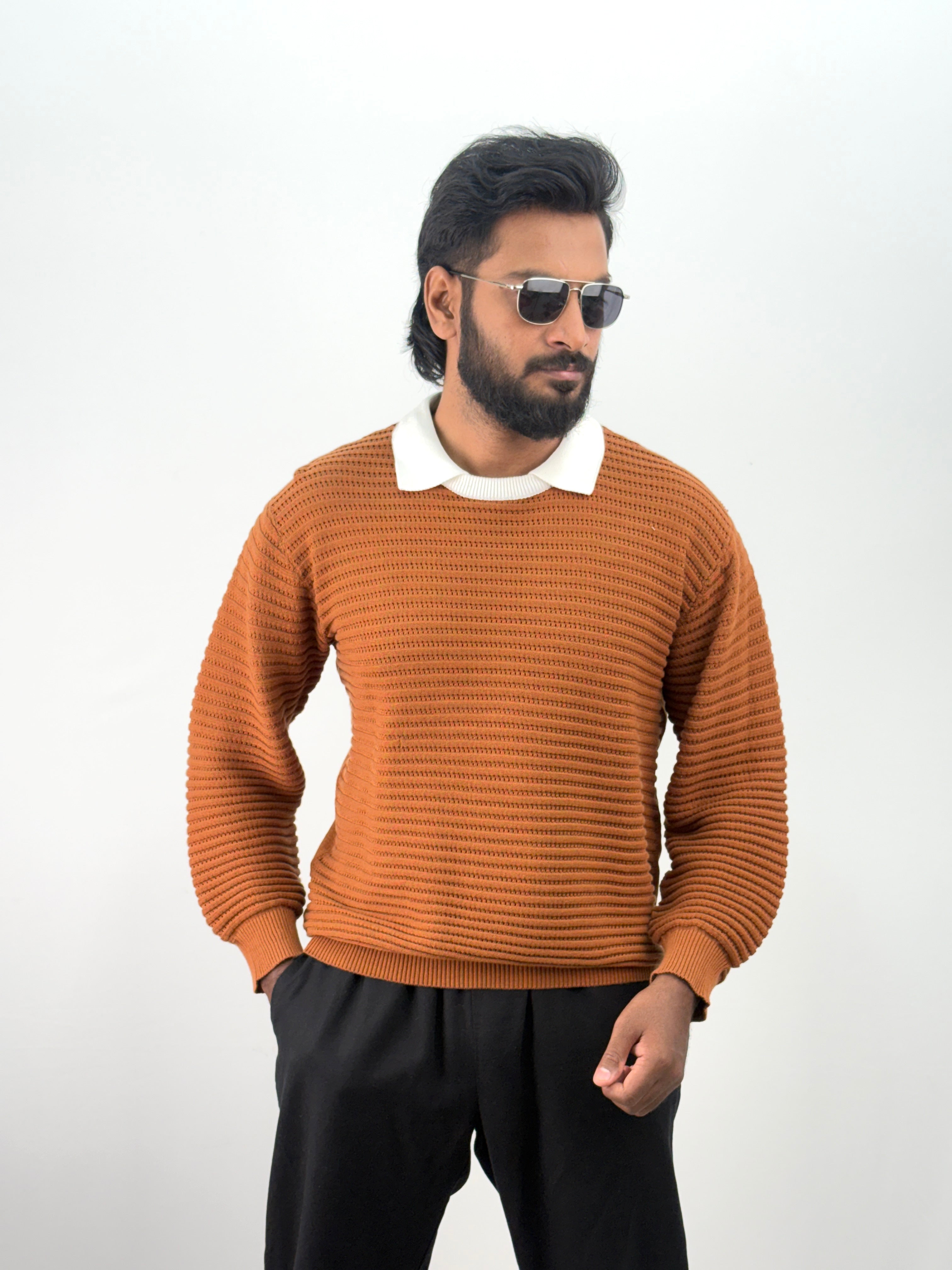 Rust Full Sleeve T-Shirt