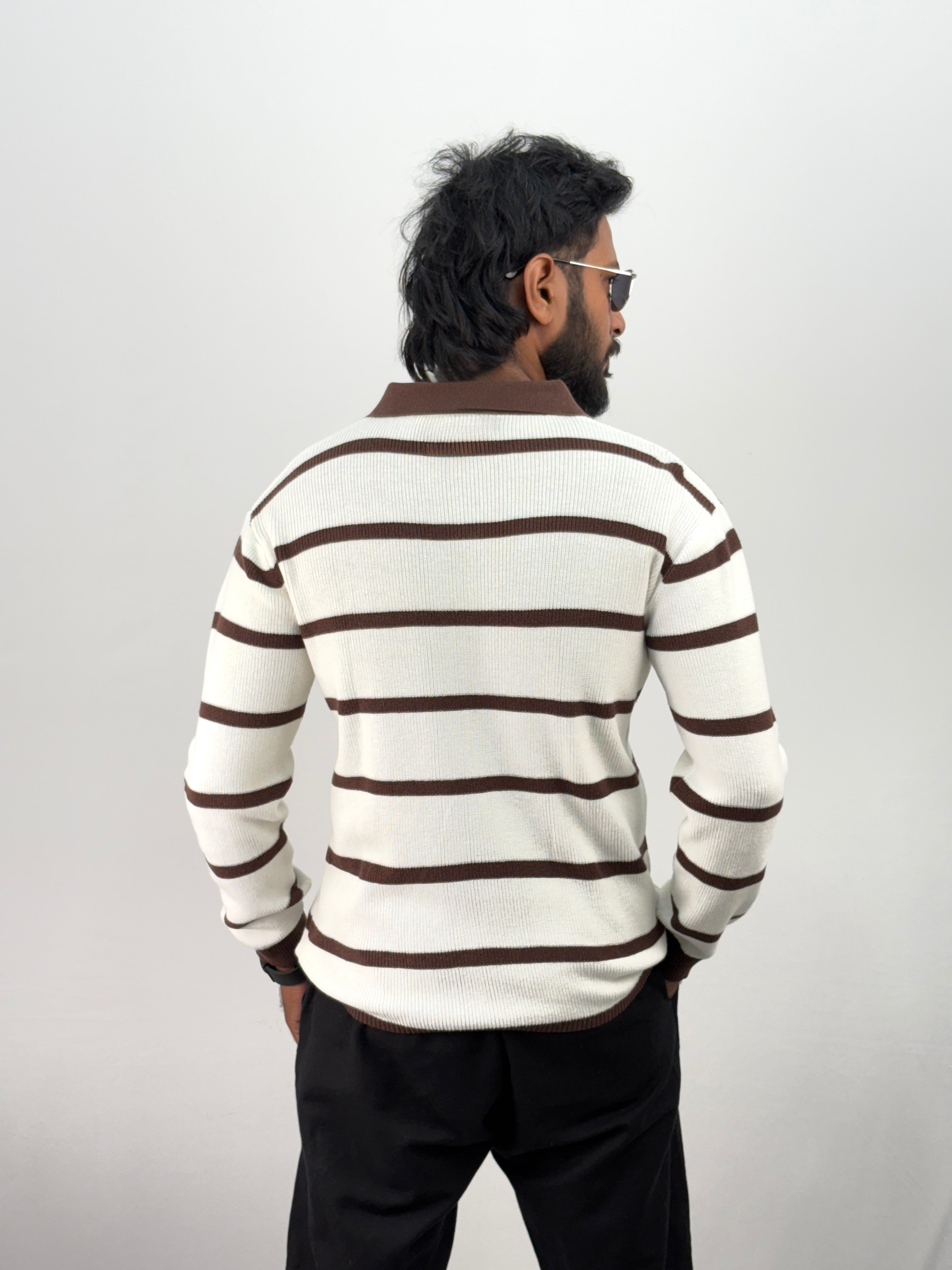 Brown Full Sleeve T-Shirt