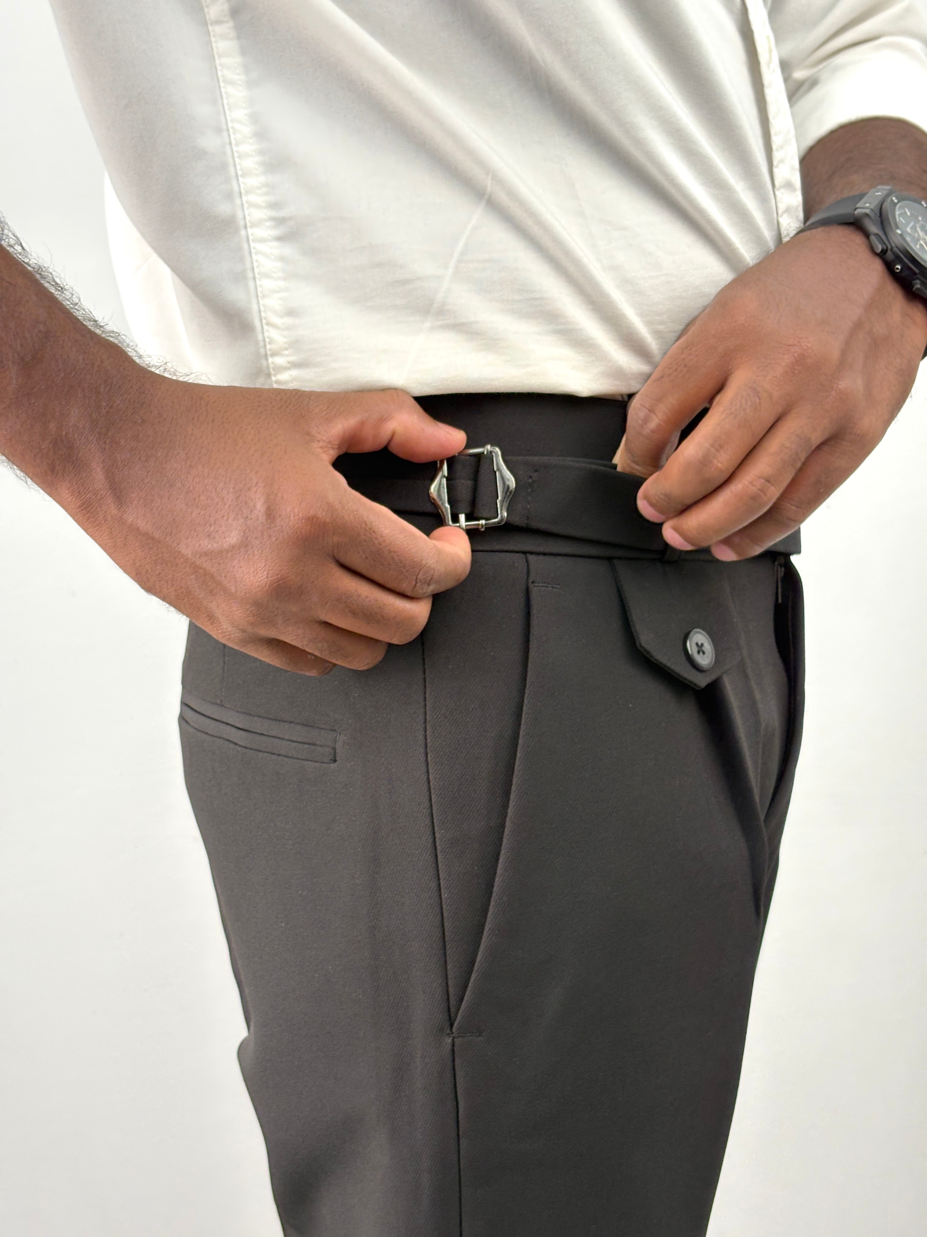 Black Gurkha Pant