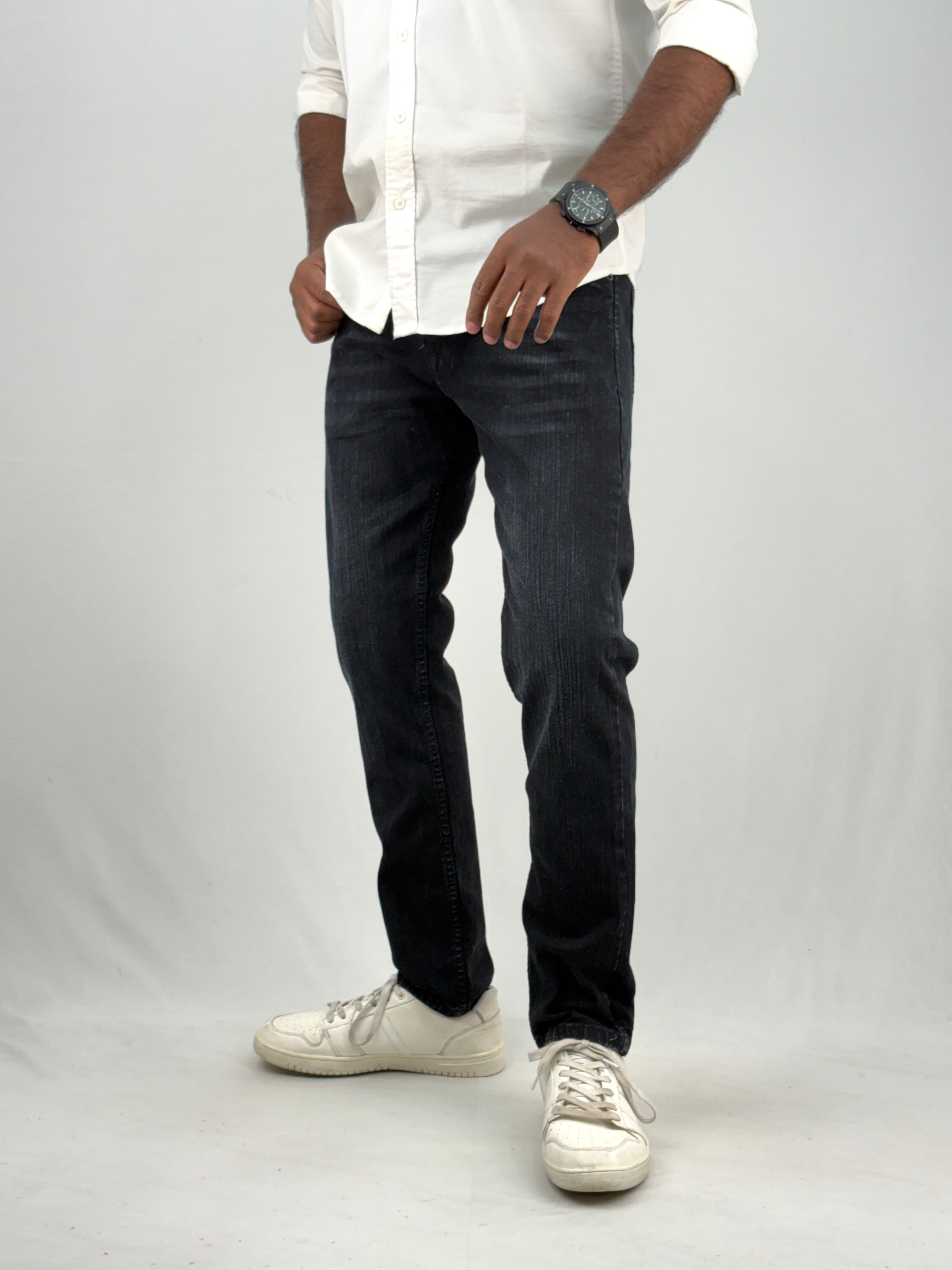 Black Shade Ankle Fit Jean
