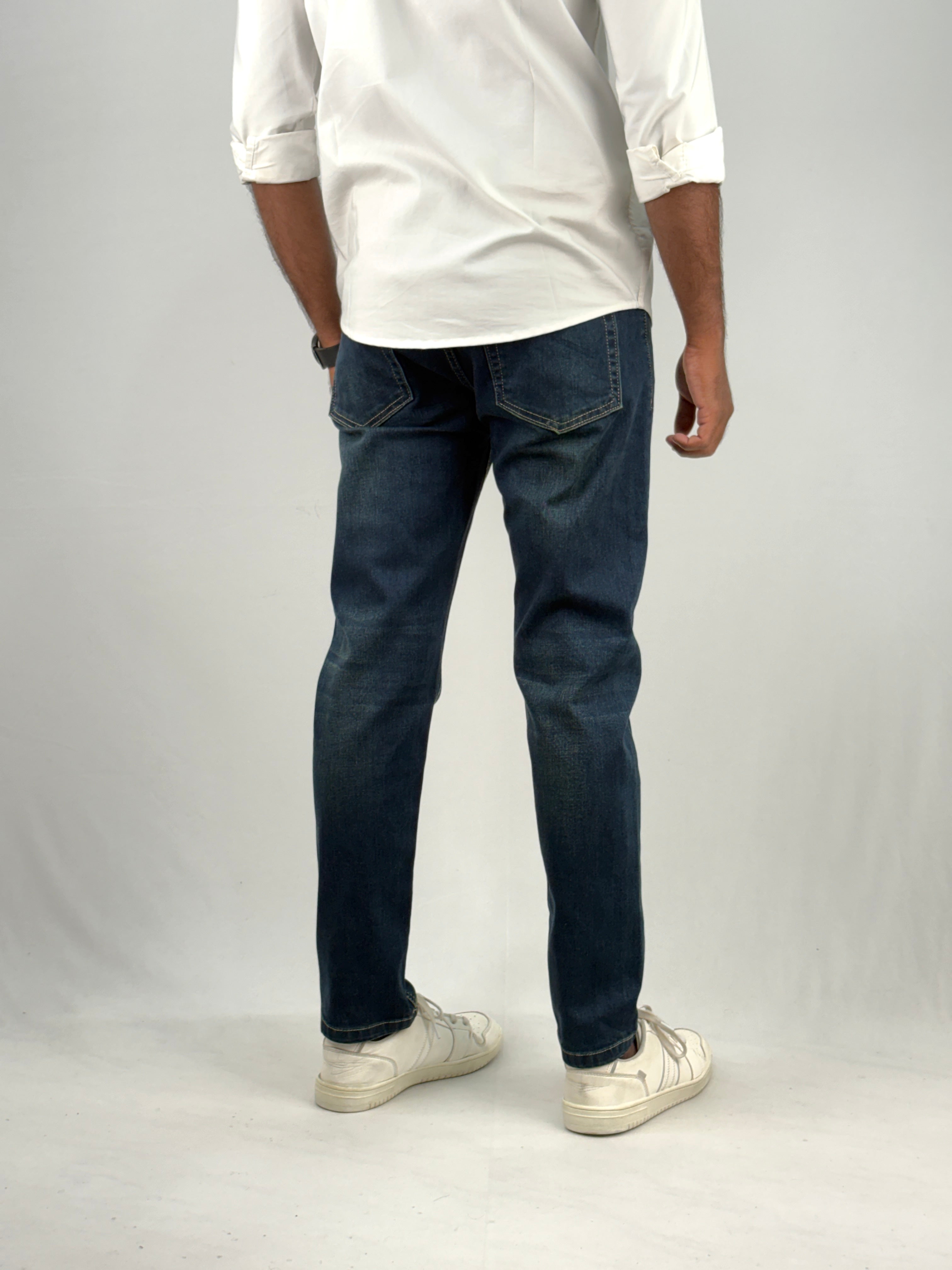 Green Tinted Ankle Fit Jean