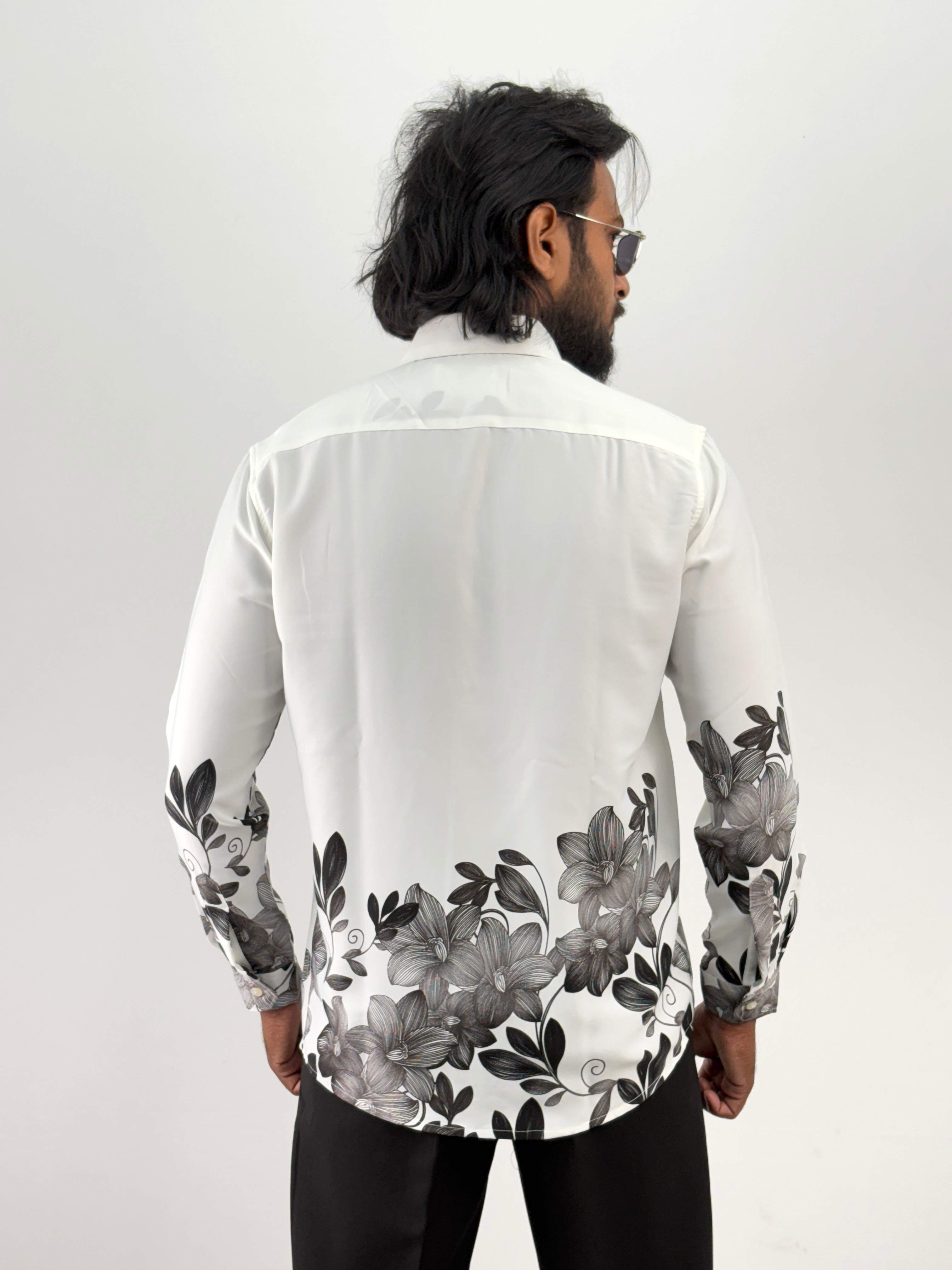 White IMP Printed Shirt
