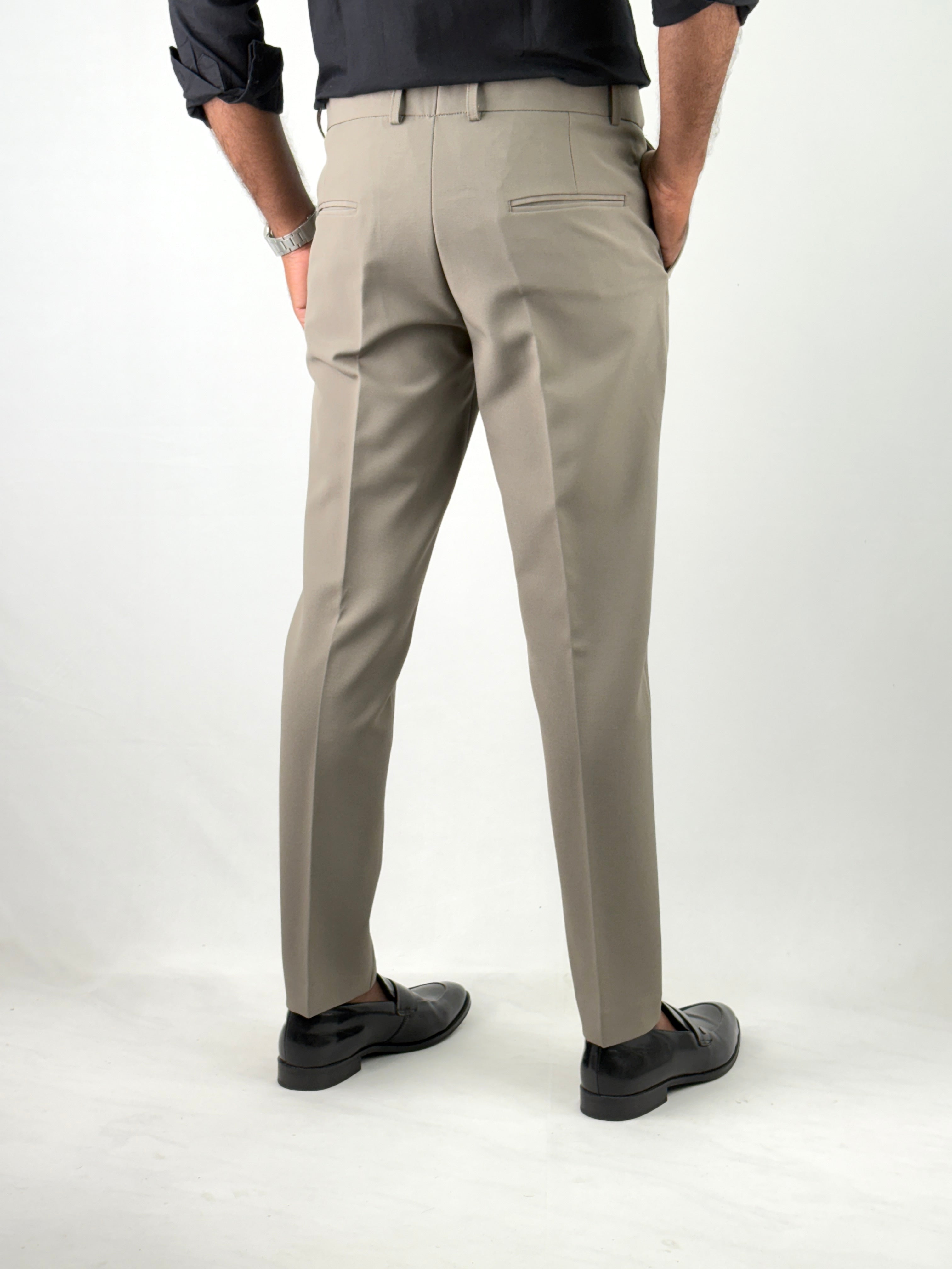Grey Moss Flexiwaist Formal Pant