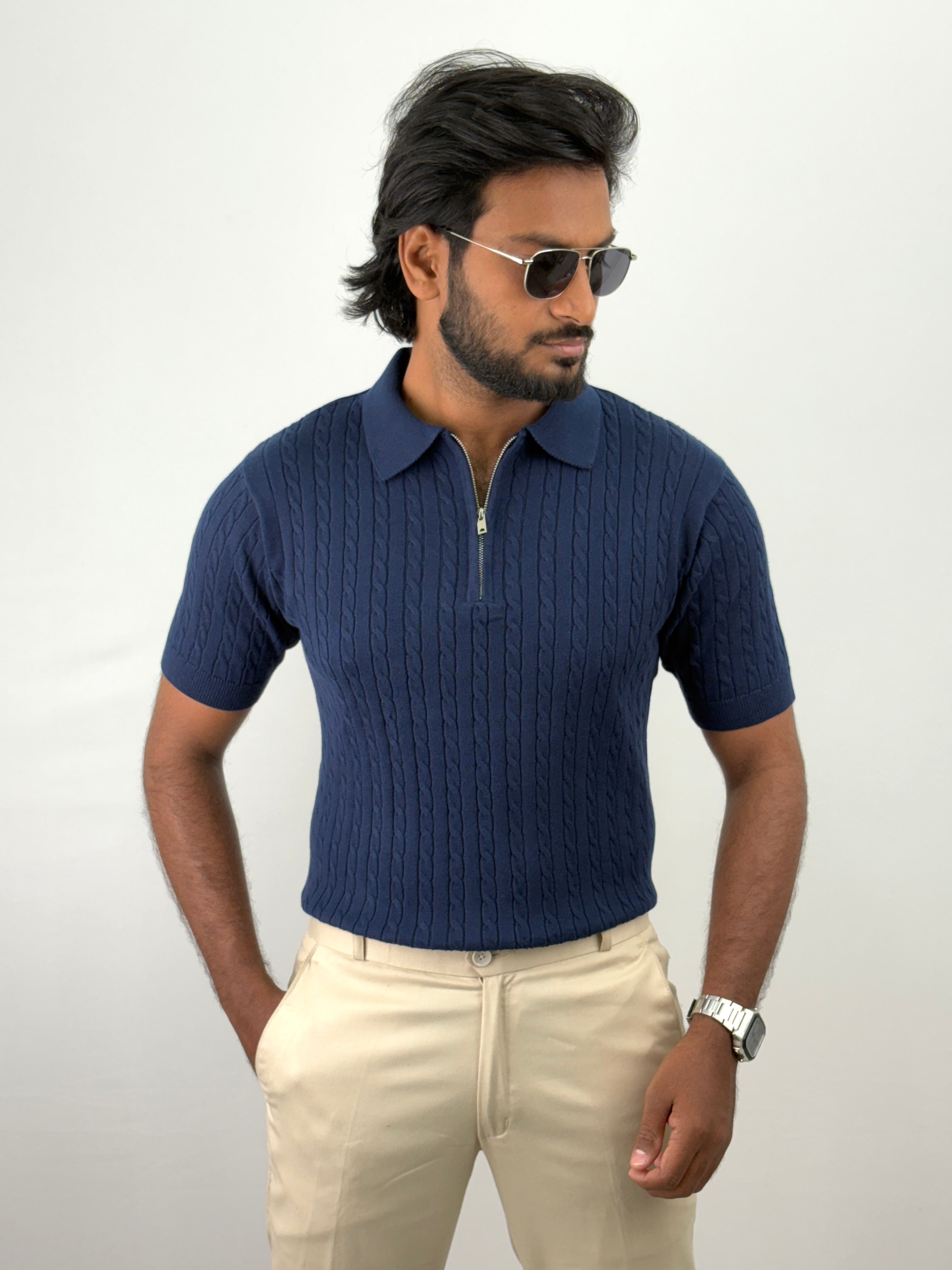 Navy Polo T-Shirts