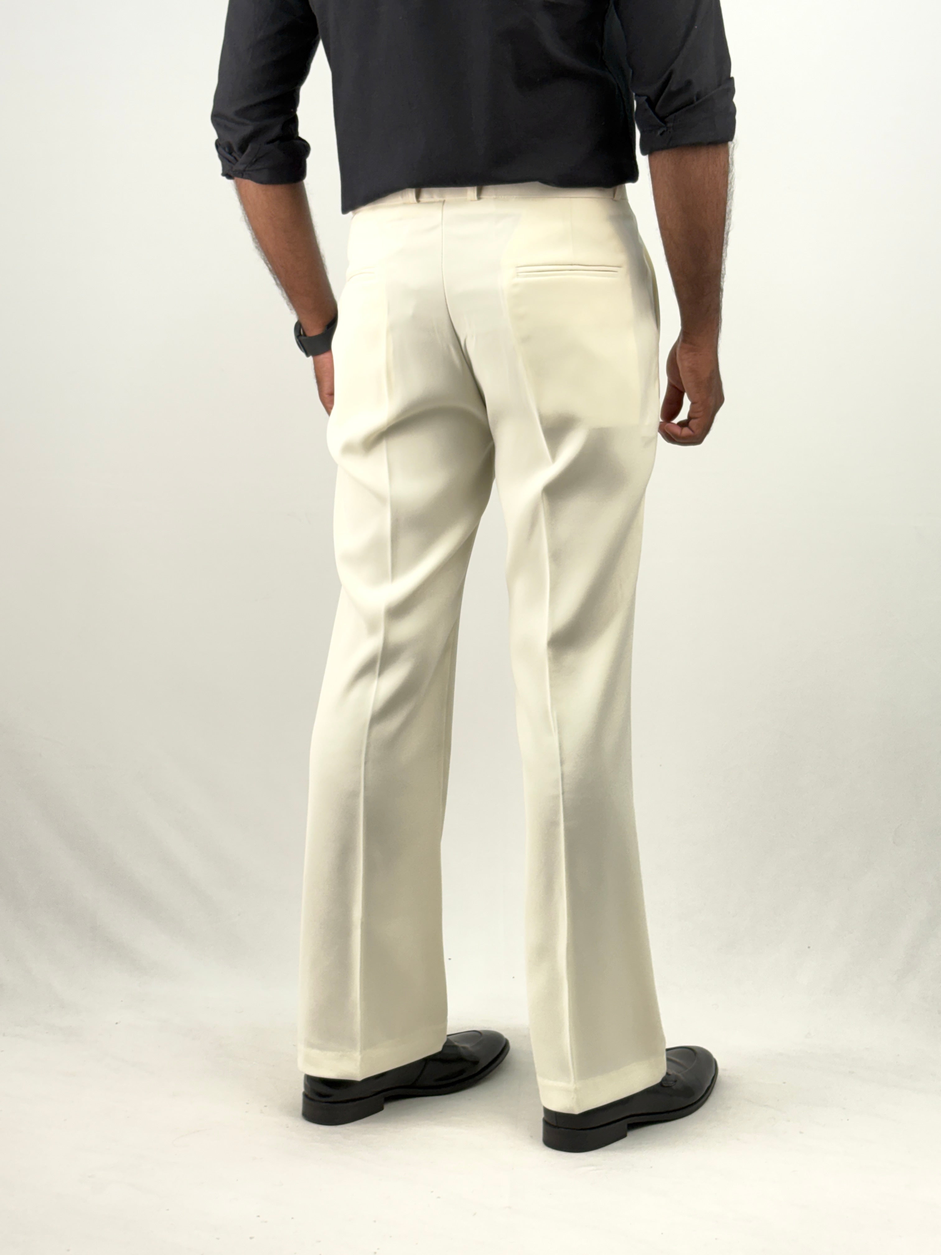 Cream IMP Bootcut Pant
