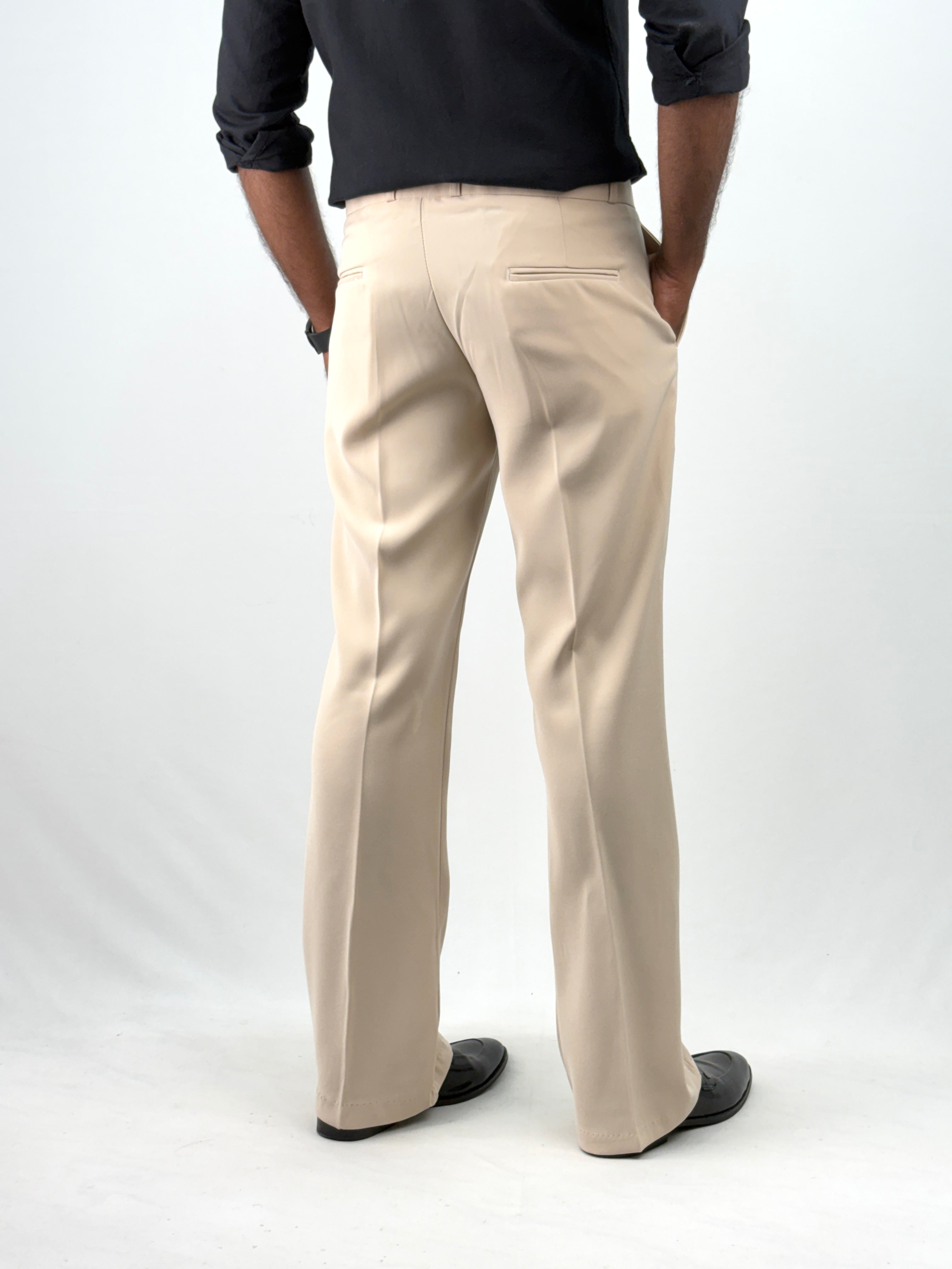 Beige IMP Bootcut Pant