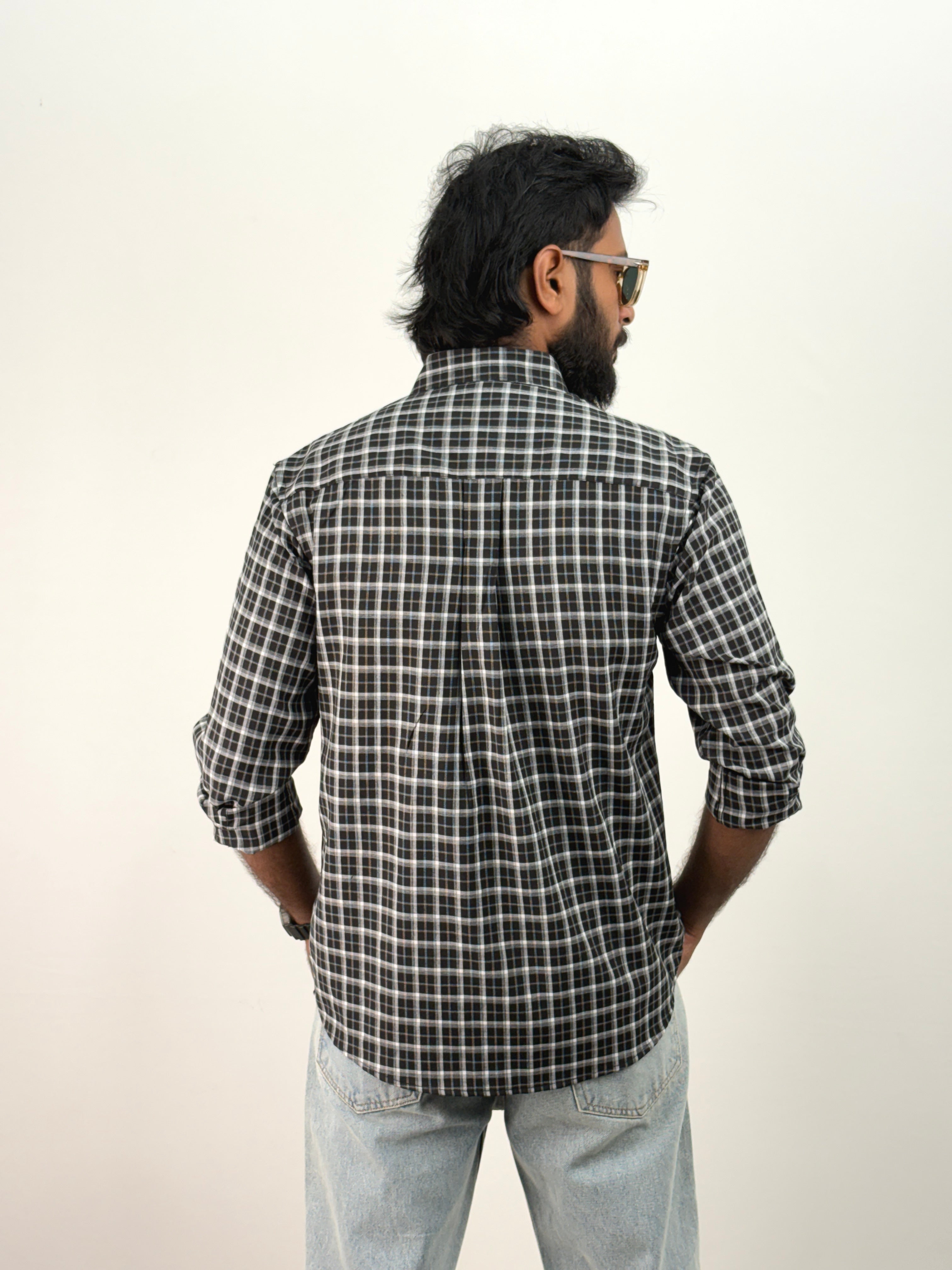 Black Flannel Shirt