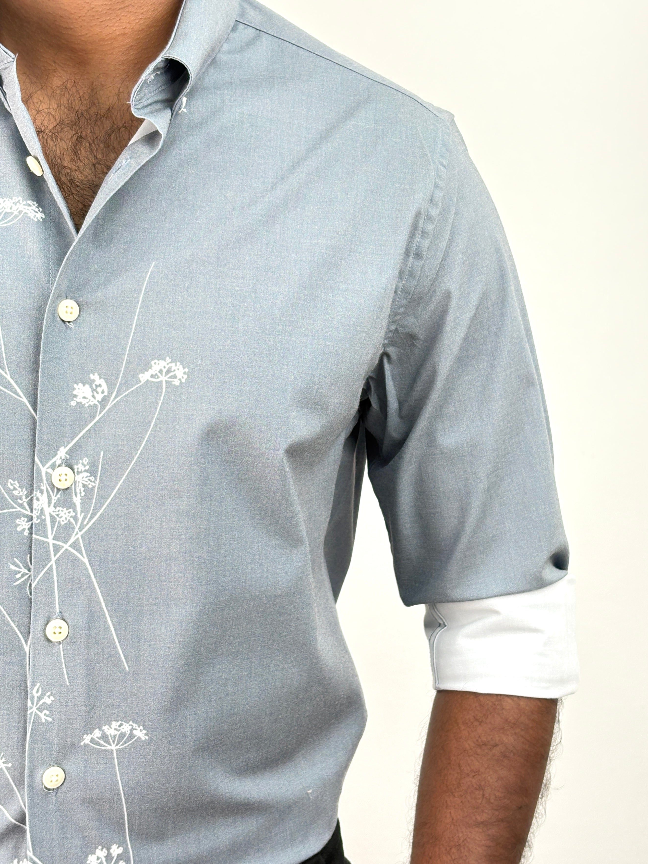 Grey IMP Printed Shirt