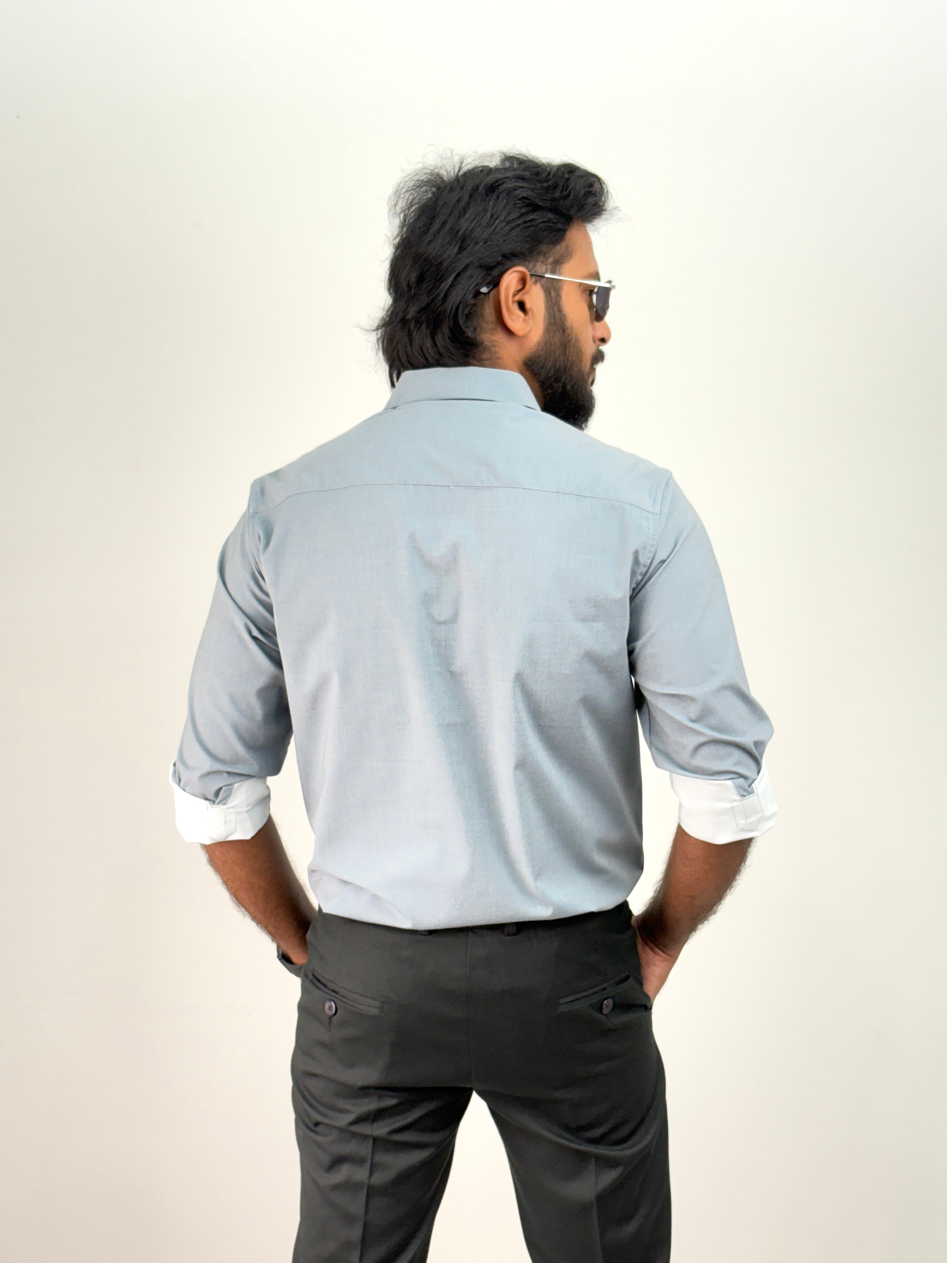 Grey IMP Printed Shirt