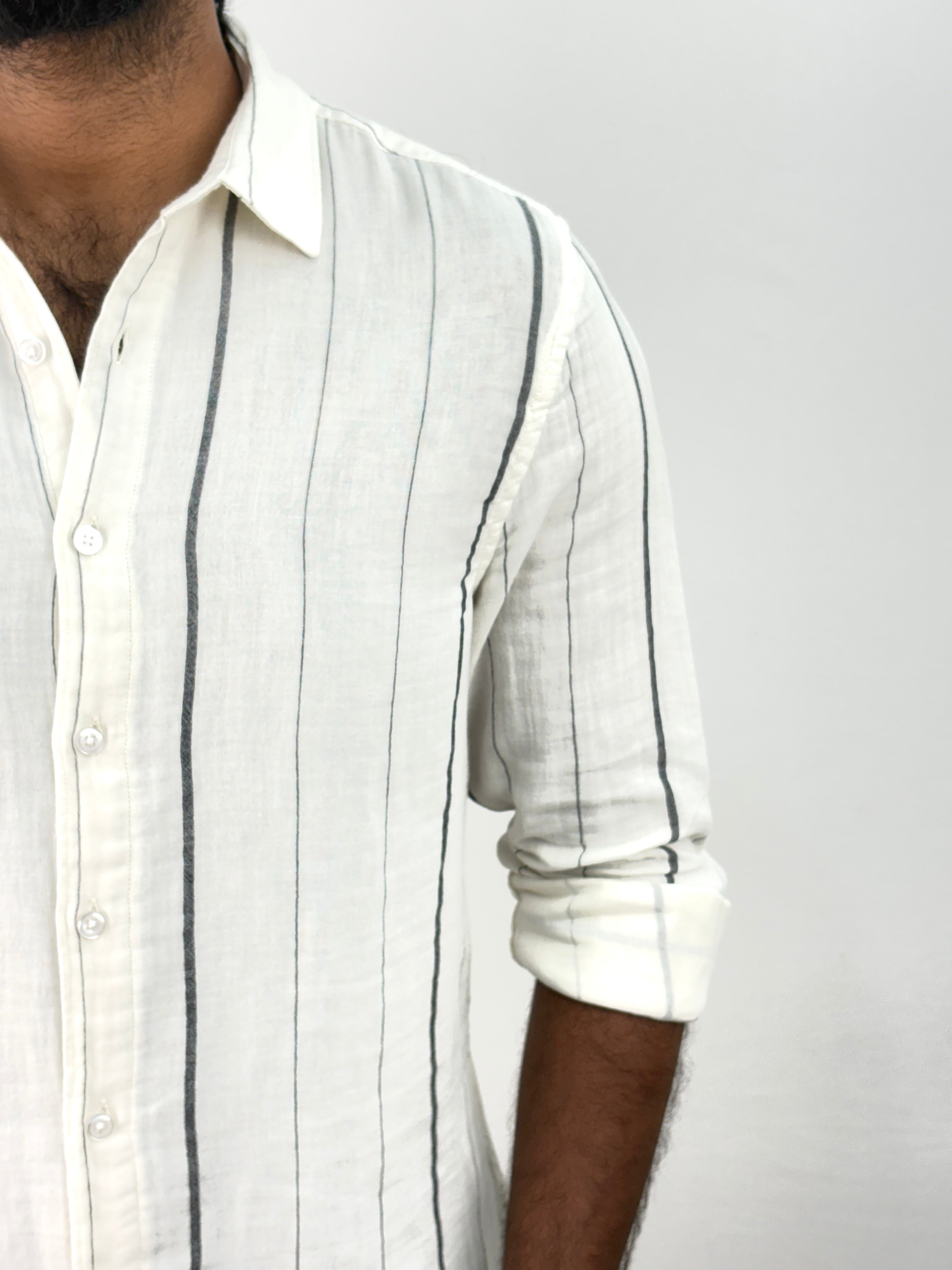 White Stripe Shirt