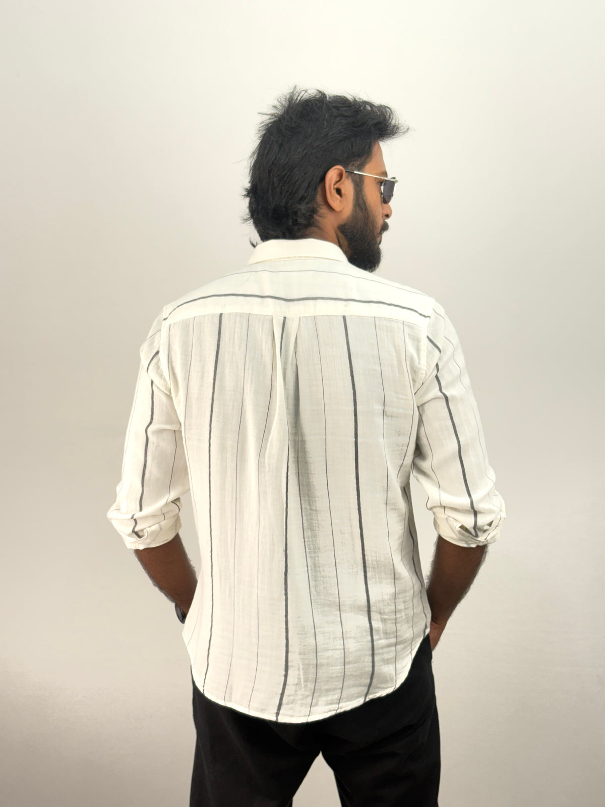 White Stripe Shirt