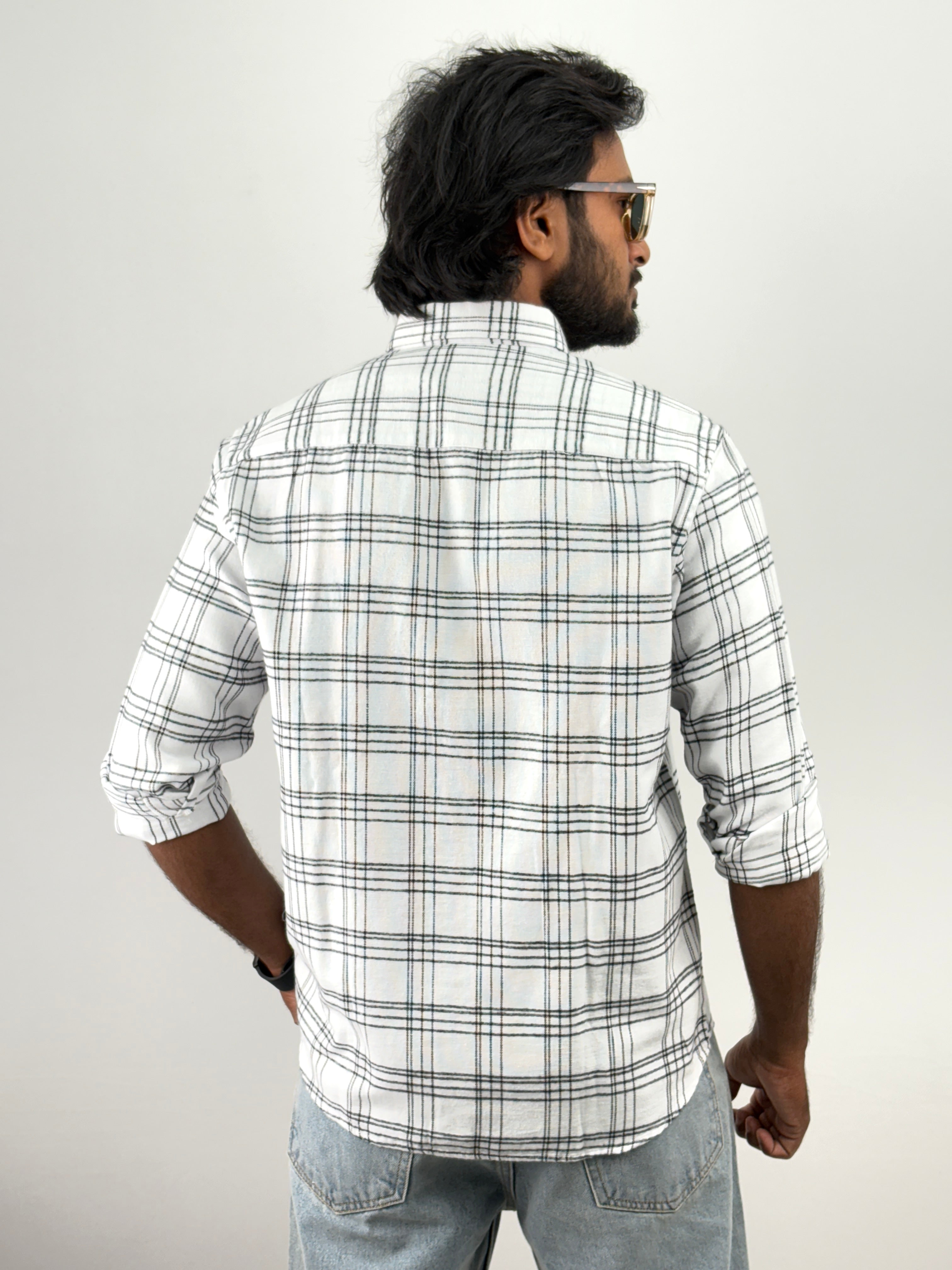 White Flannel Shirts