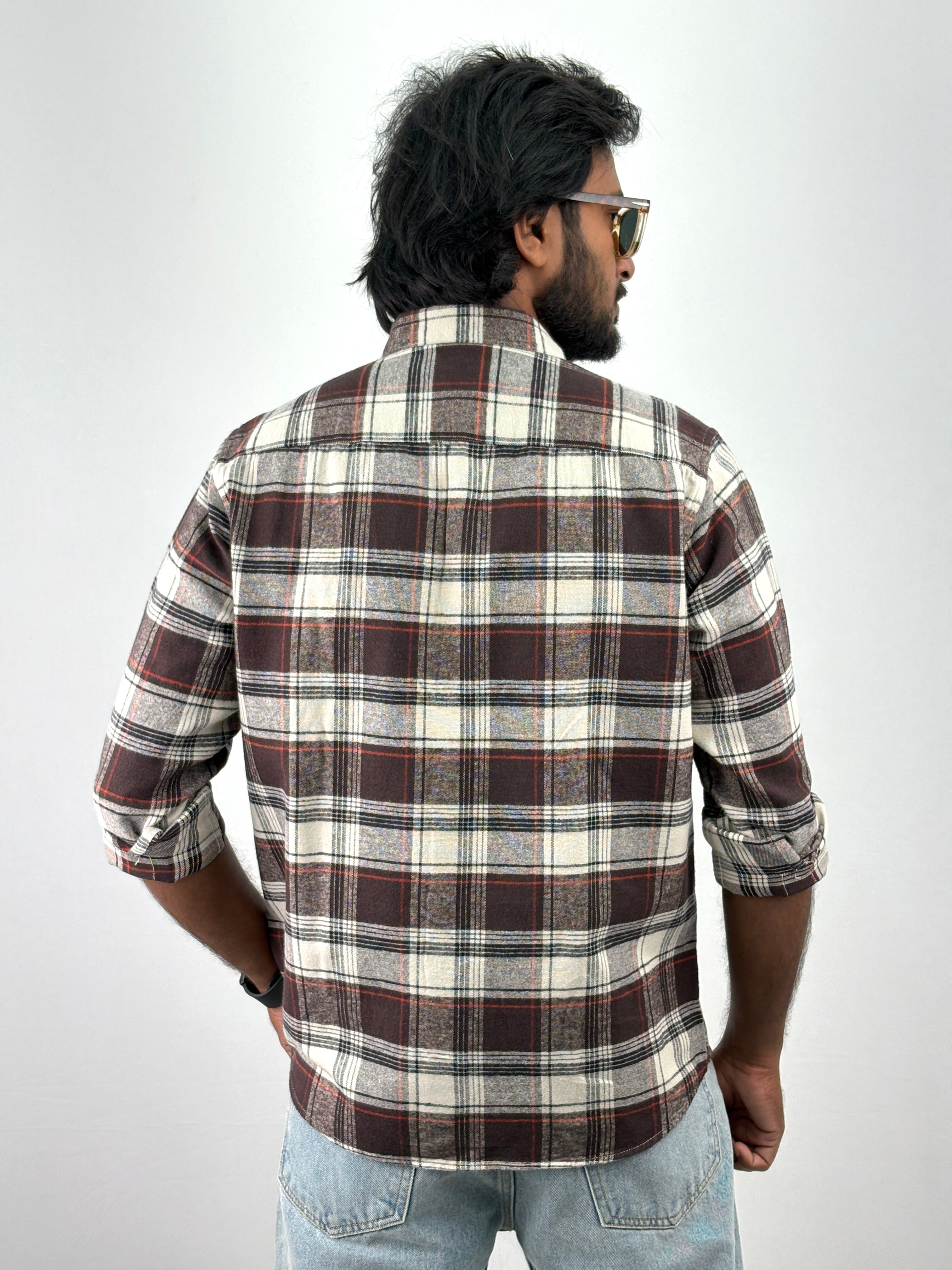 Brown Flannel Shirts