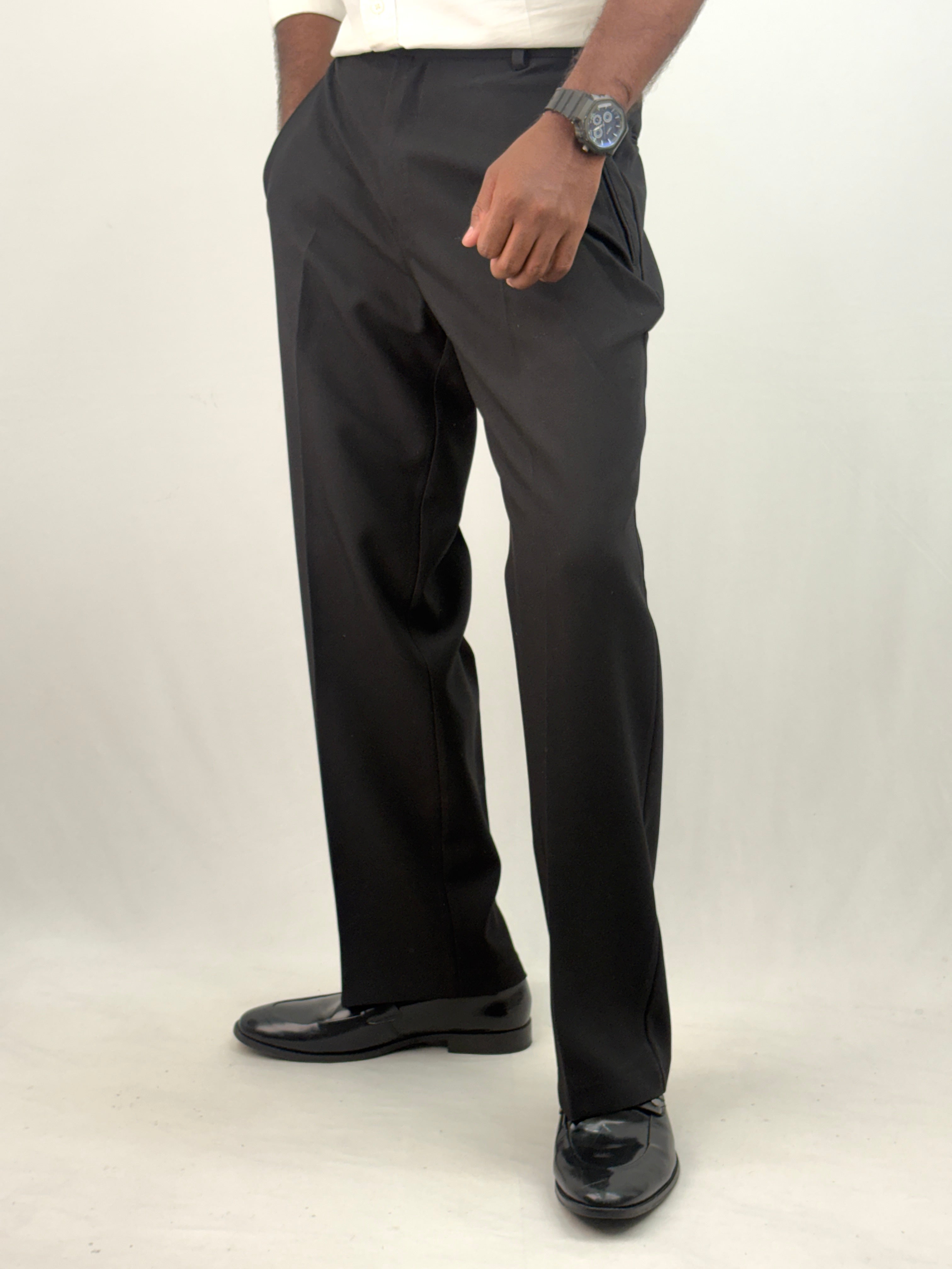 Black Korean Baggy Pant