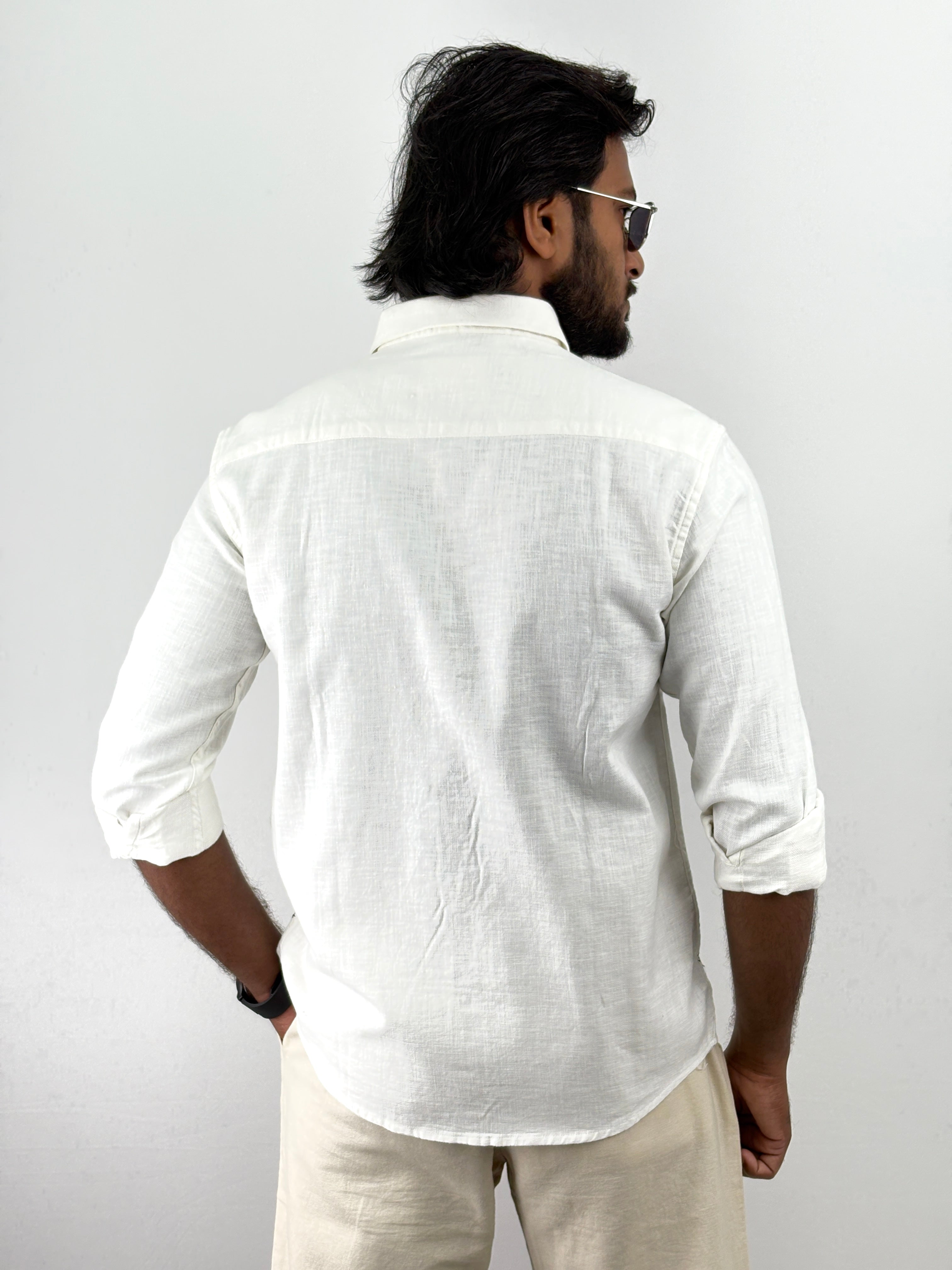 White Embroidery Shirt