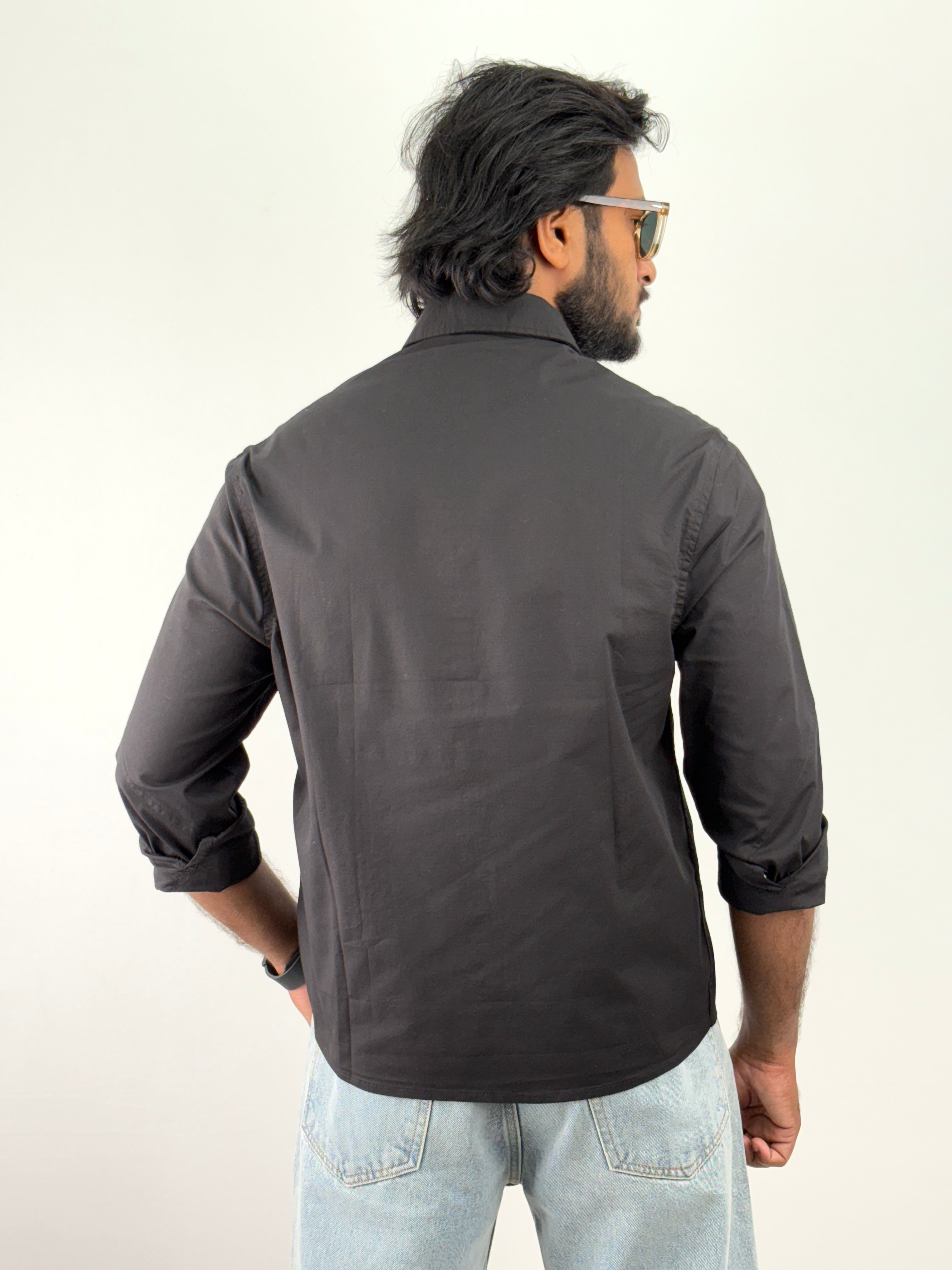 Black Oversized Shirt