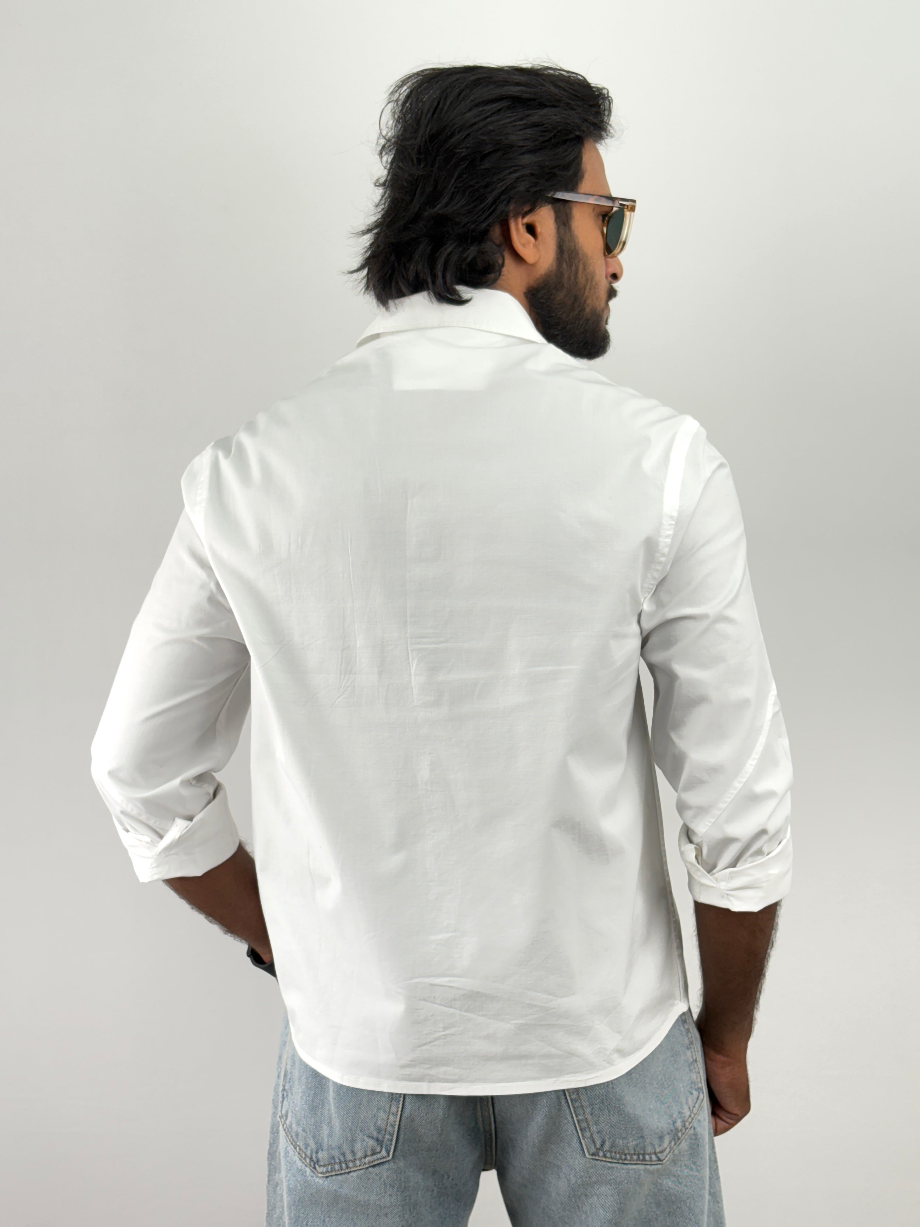 White Oversized Shirt