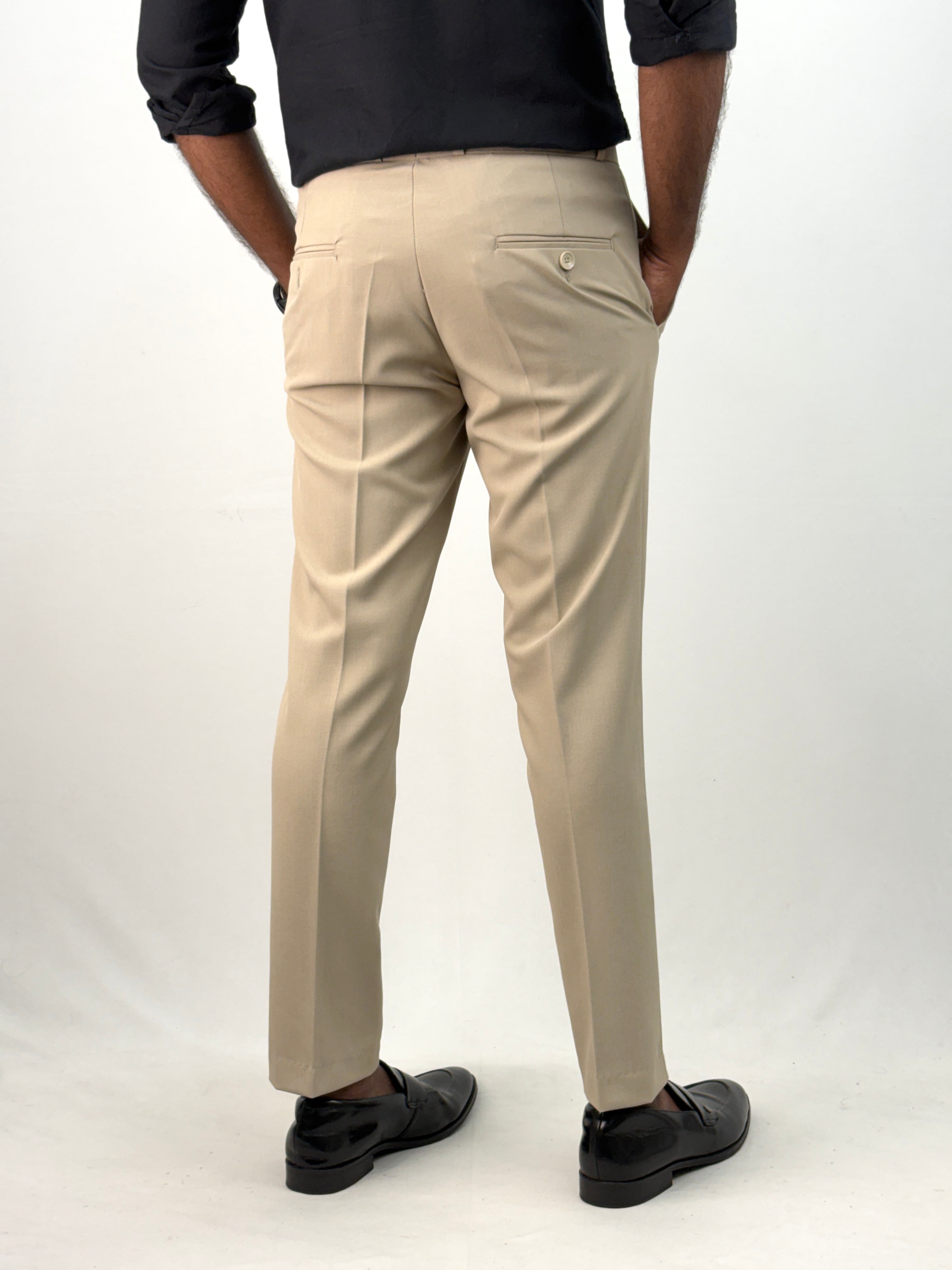 Biscuit Ankle Fit Formal Pant