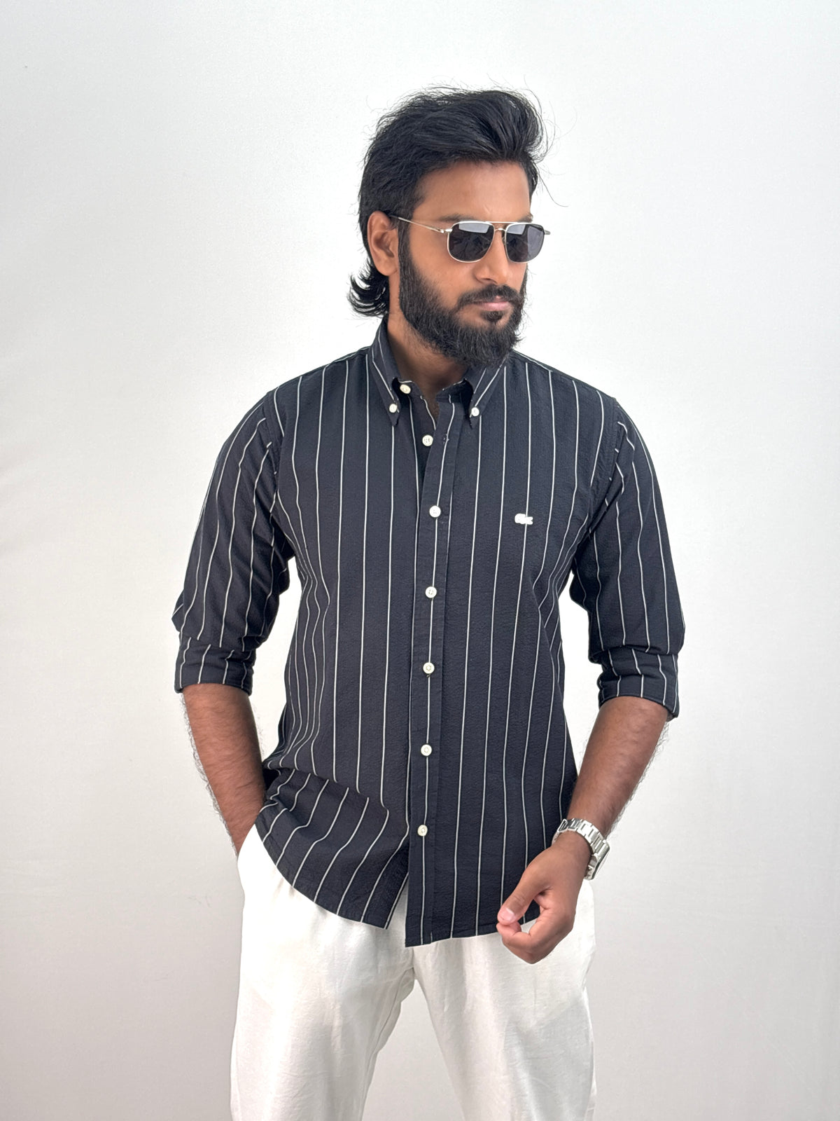 Black Stripe Shirt #
