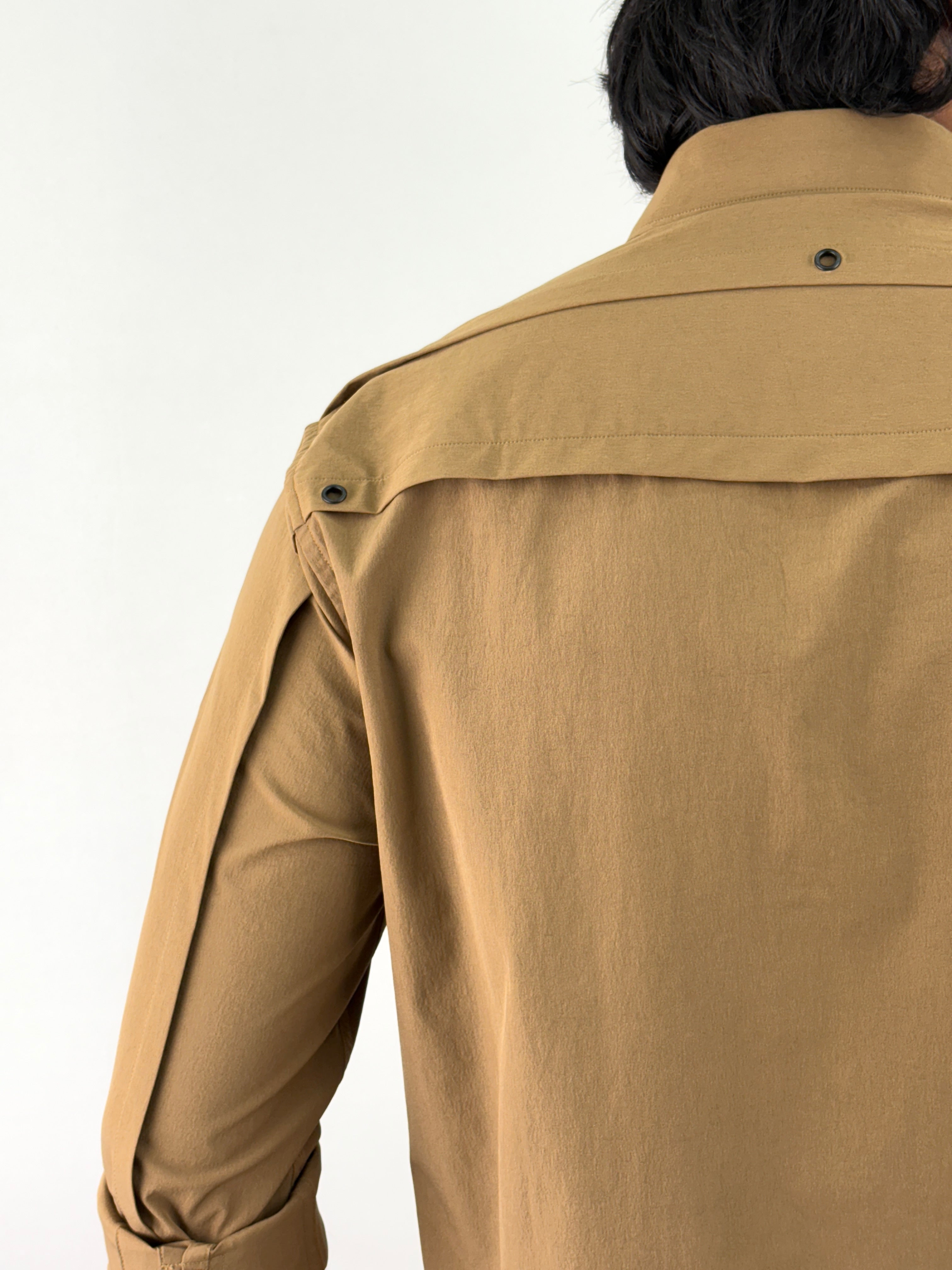 Brown Oversized Shirt