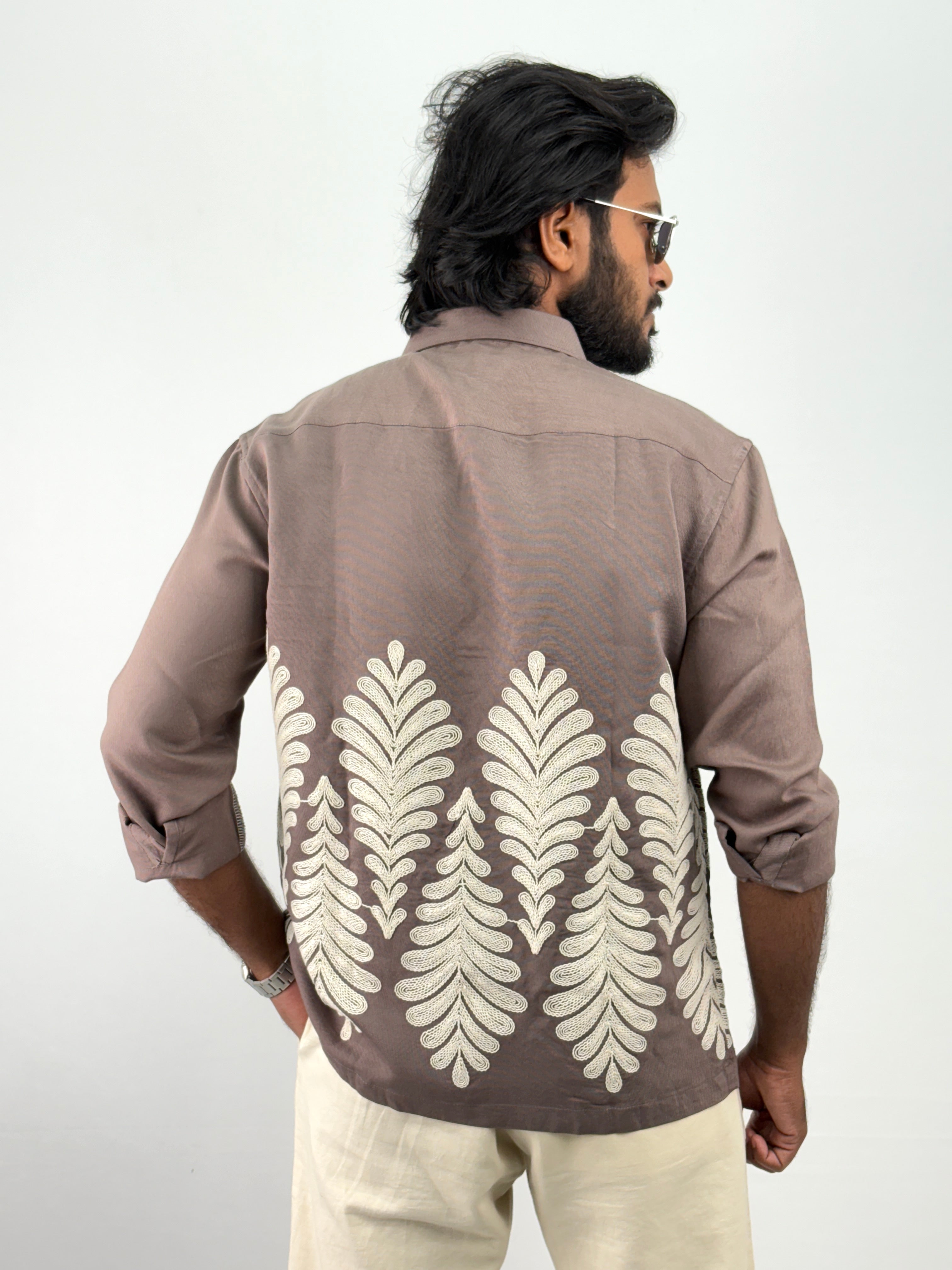 Ash Embroidery Shirts