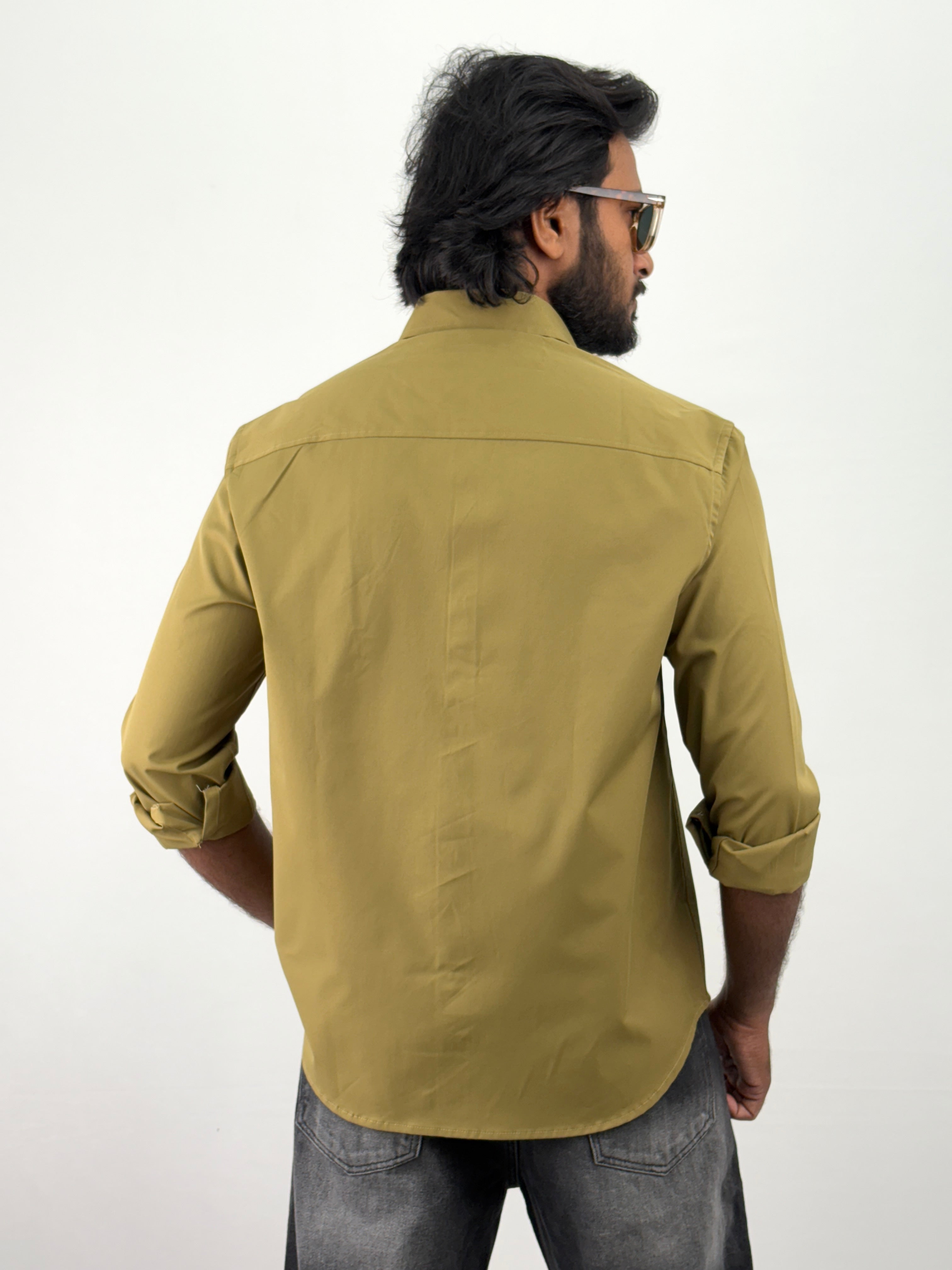 Olive Oversized Shirt