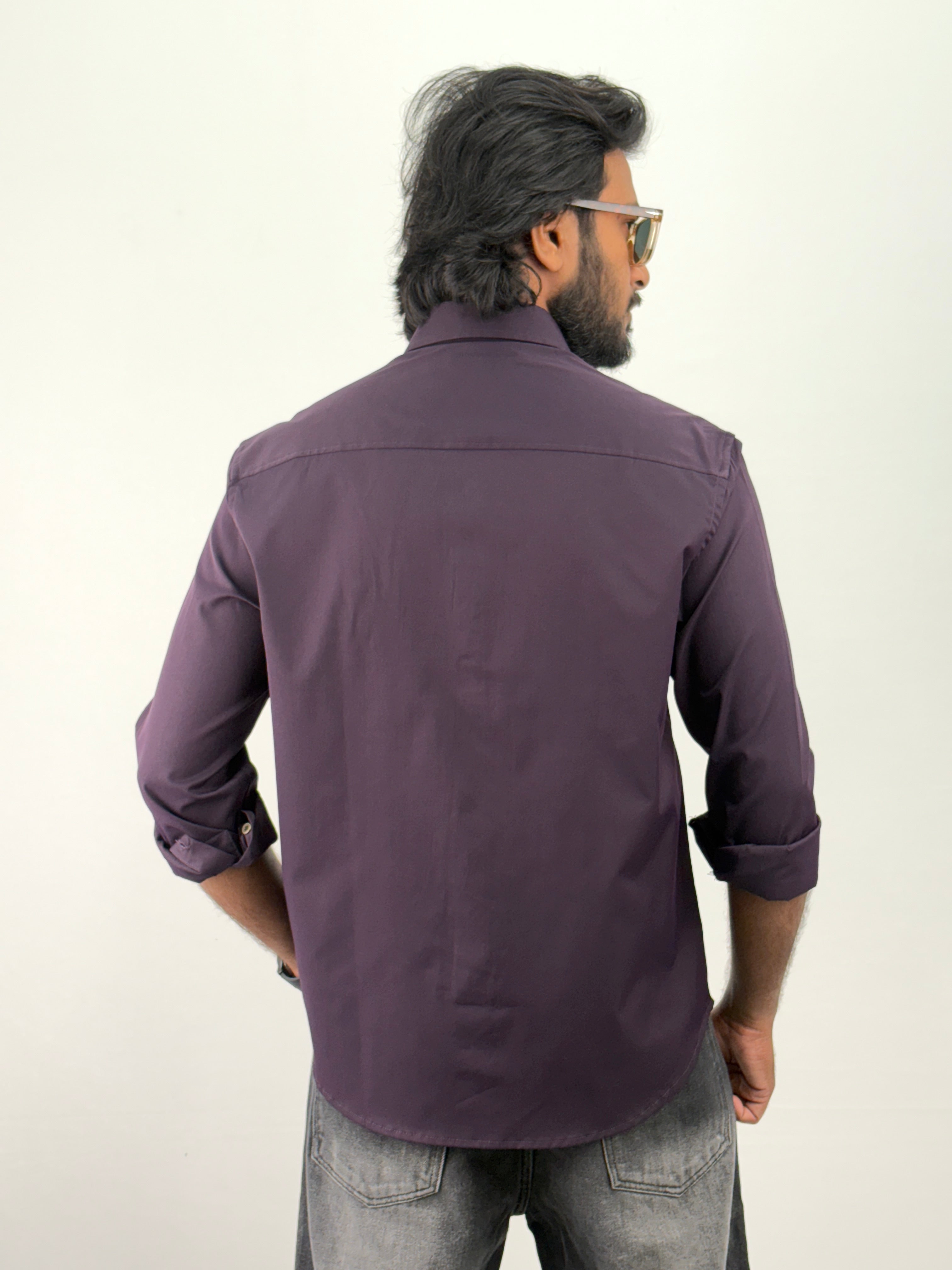 Violet Oversized Shirt