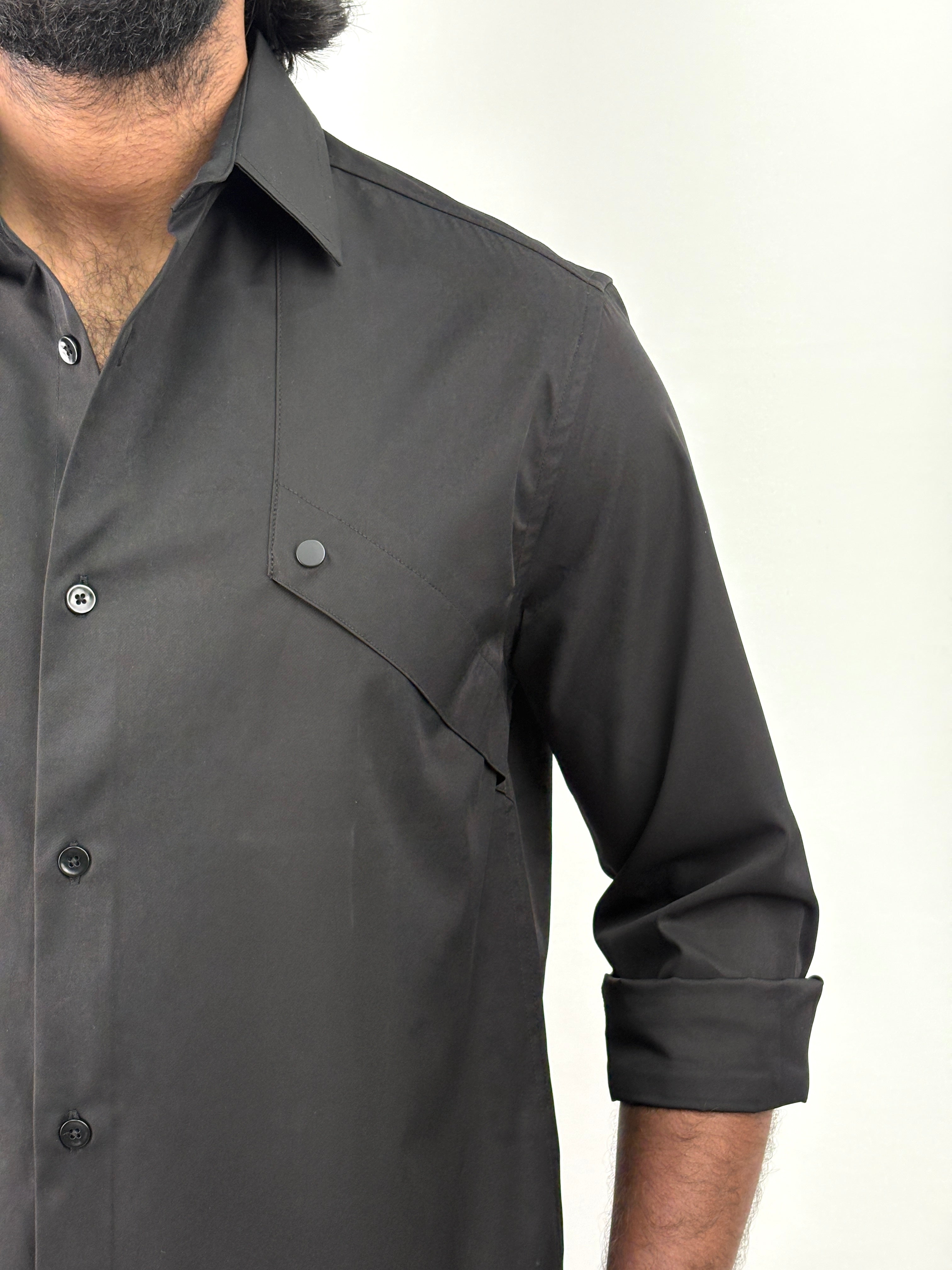 Black Oversized Shirt