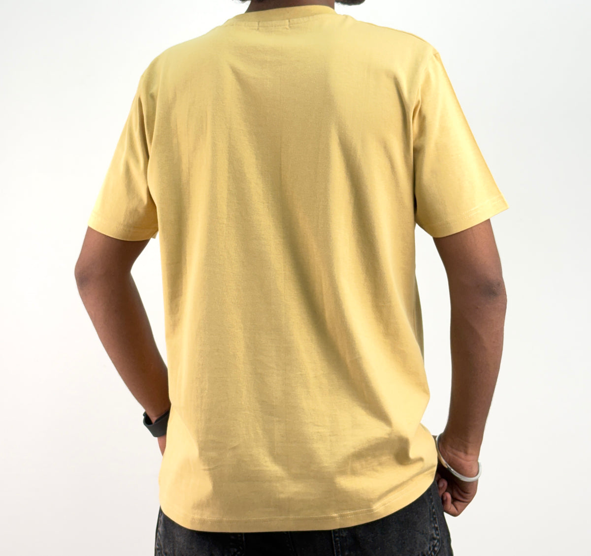Yellow Half Sleeve T-Shirt